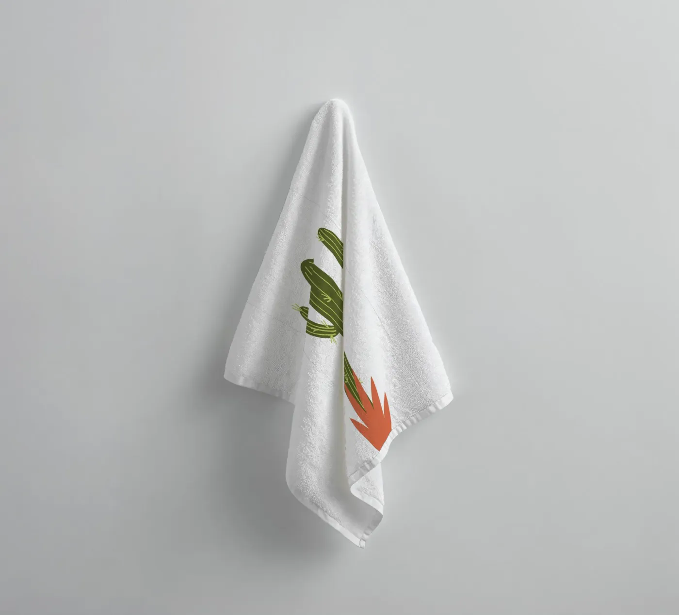 Cactus badhanddoek van LisaArtes