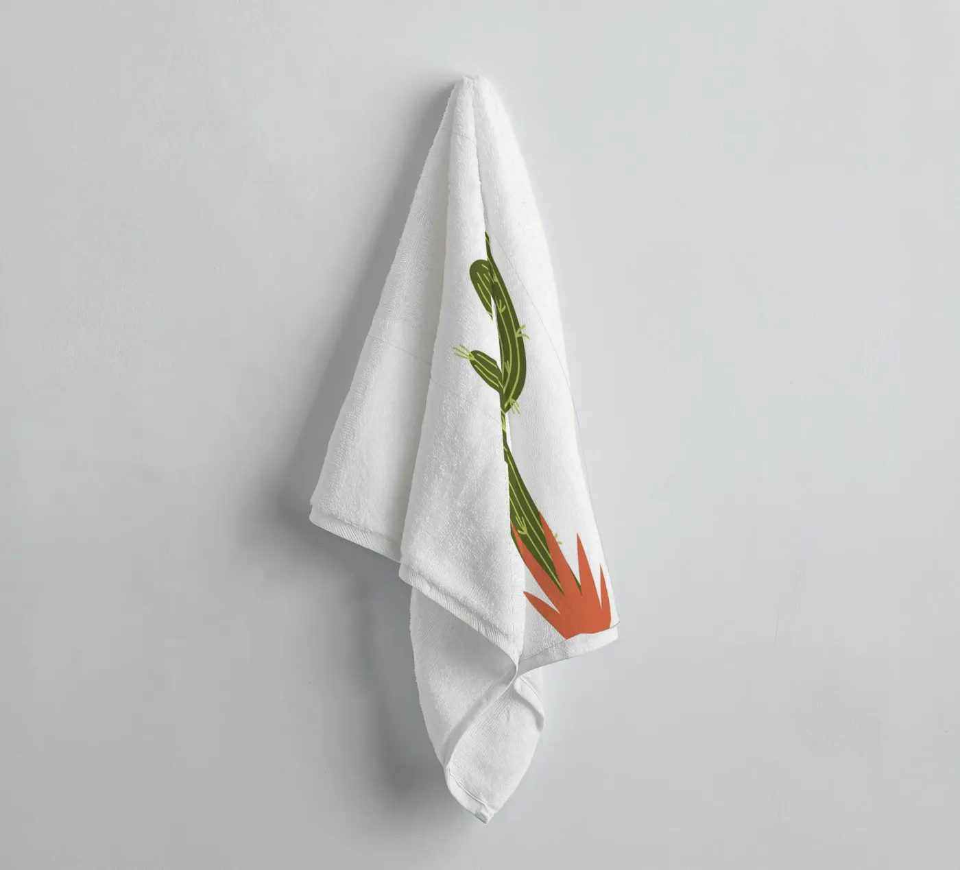 Cactus badhanddoek van LisaArtes