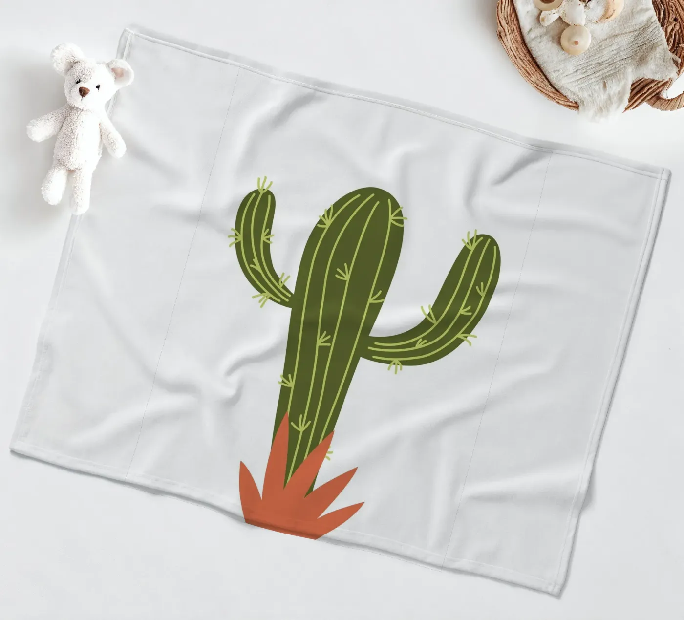 Cactus Fleecedecke von LisaArtes
