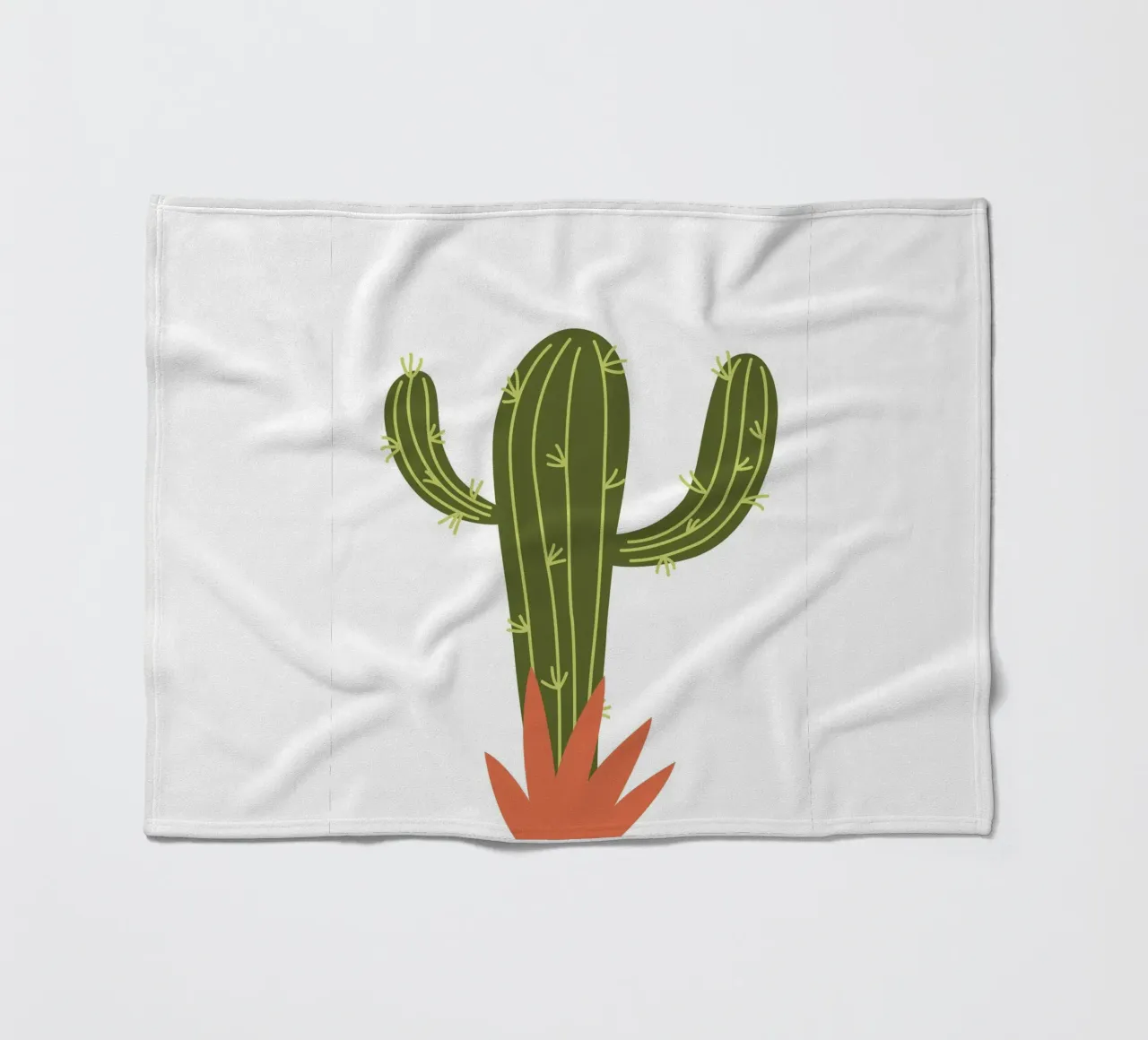 Cactus fleecedeken van LisaArtes