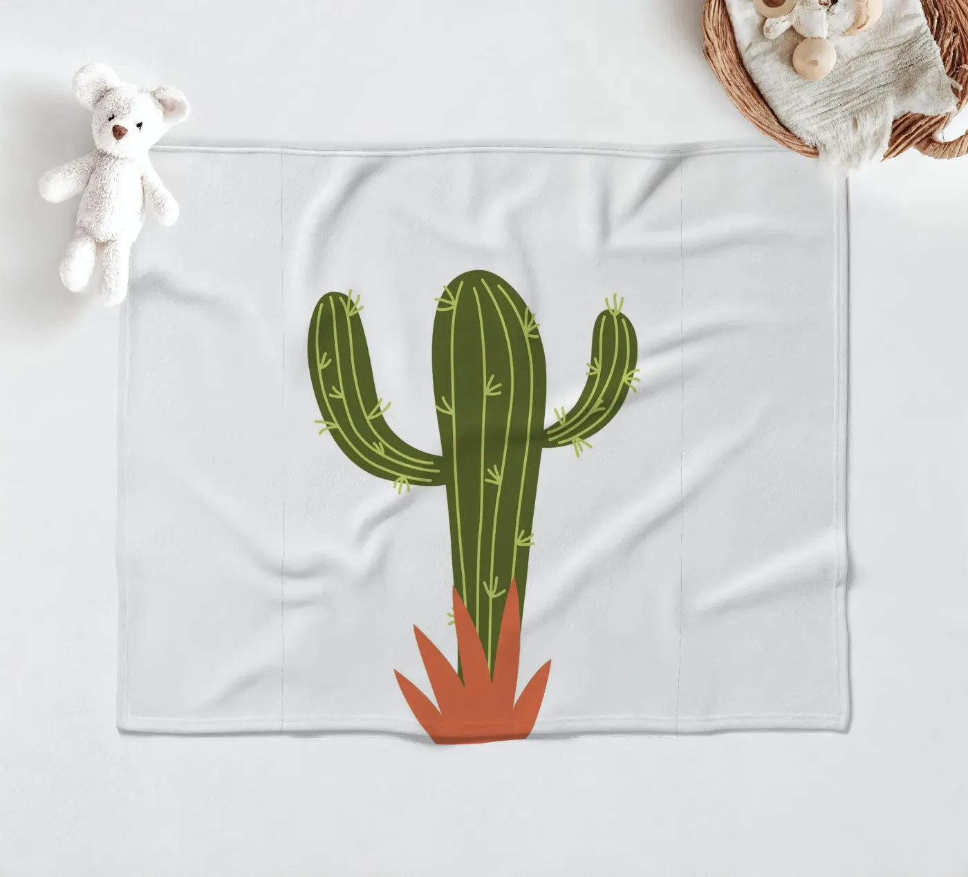 Cactus Fleecedecke von LisaArtes