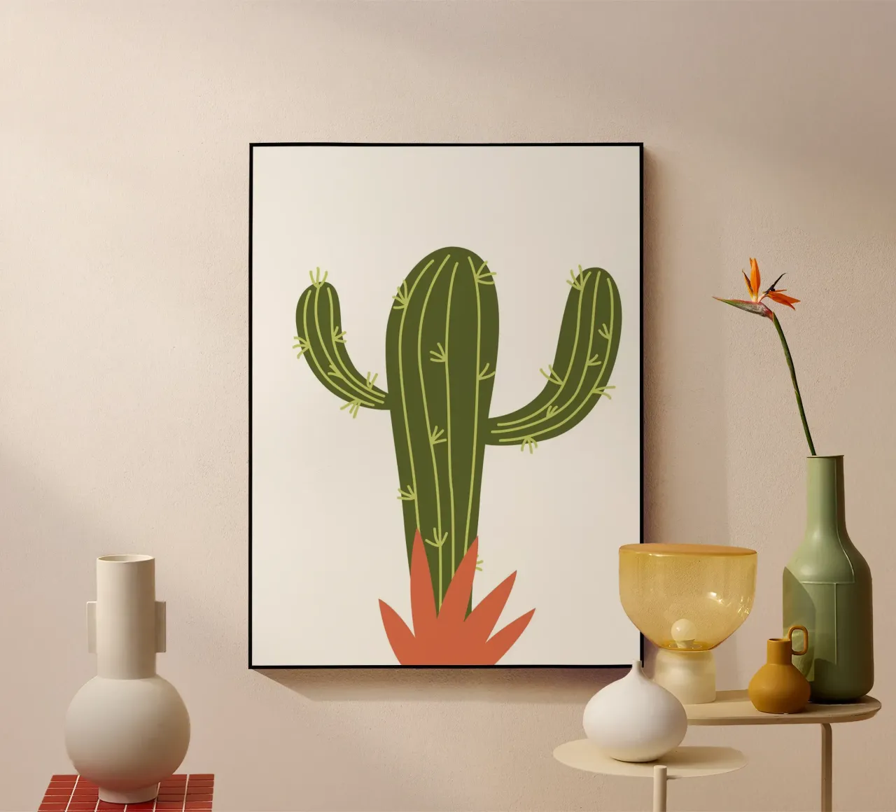 Cactus plexiglass da LisaArtes