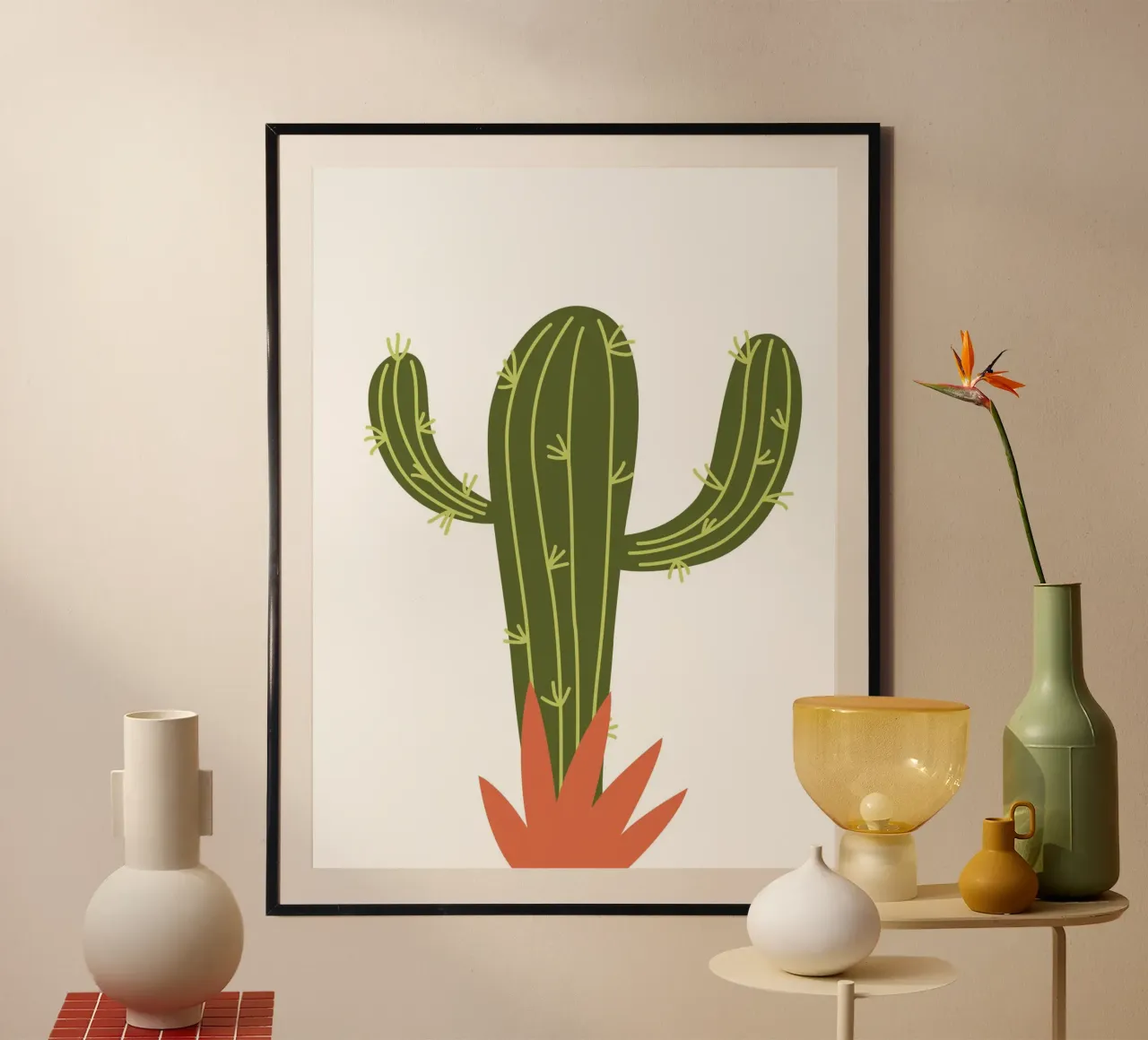 Cactus poster da LisaArtes