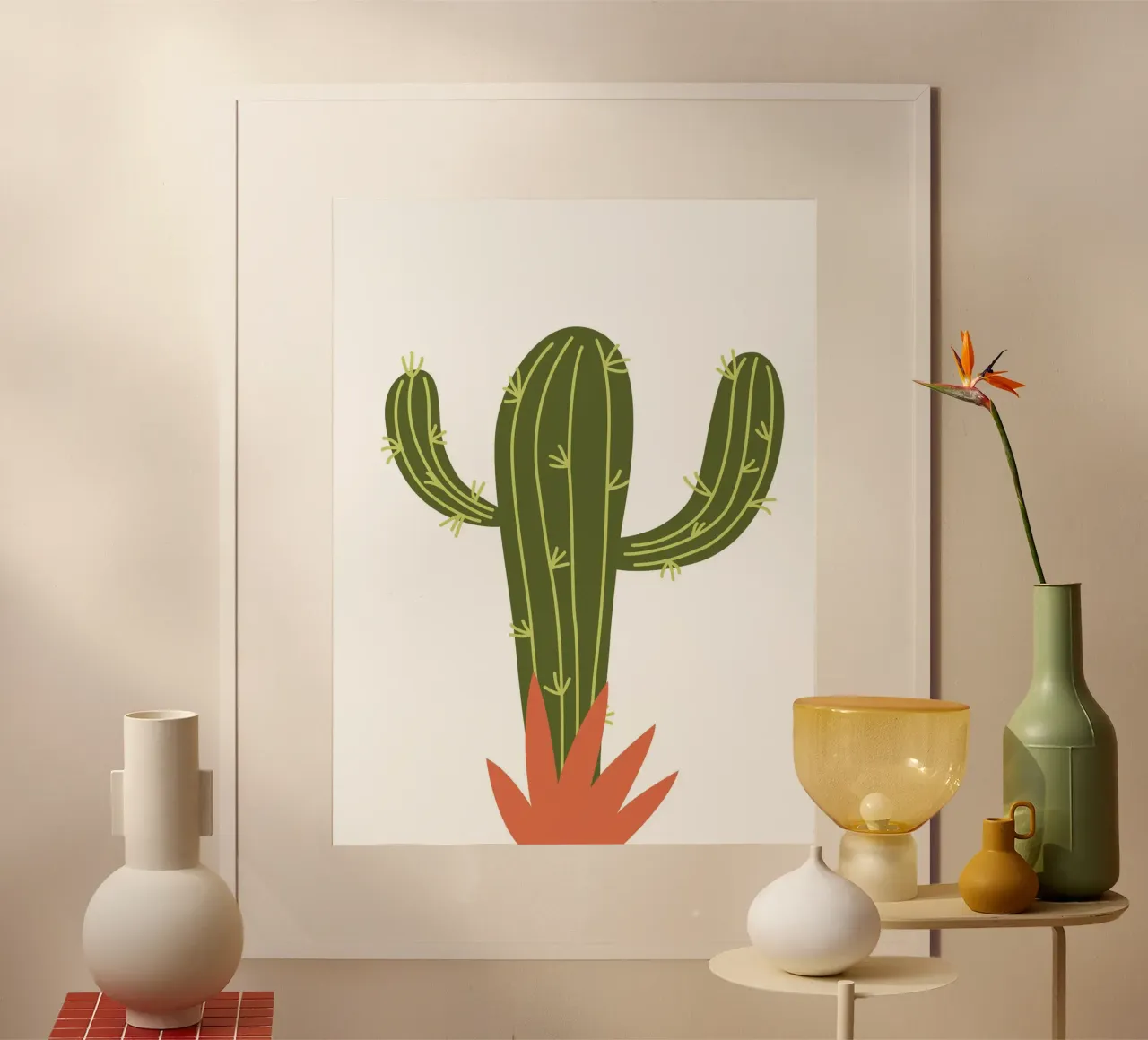 Cactus poster da LisaArtes