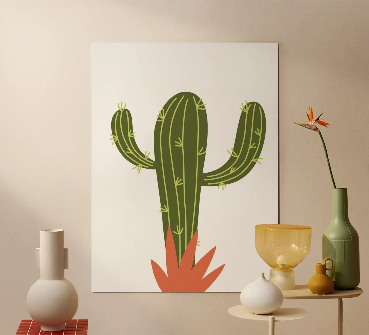 Cactus poster da LisaArtes
