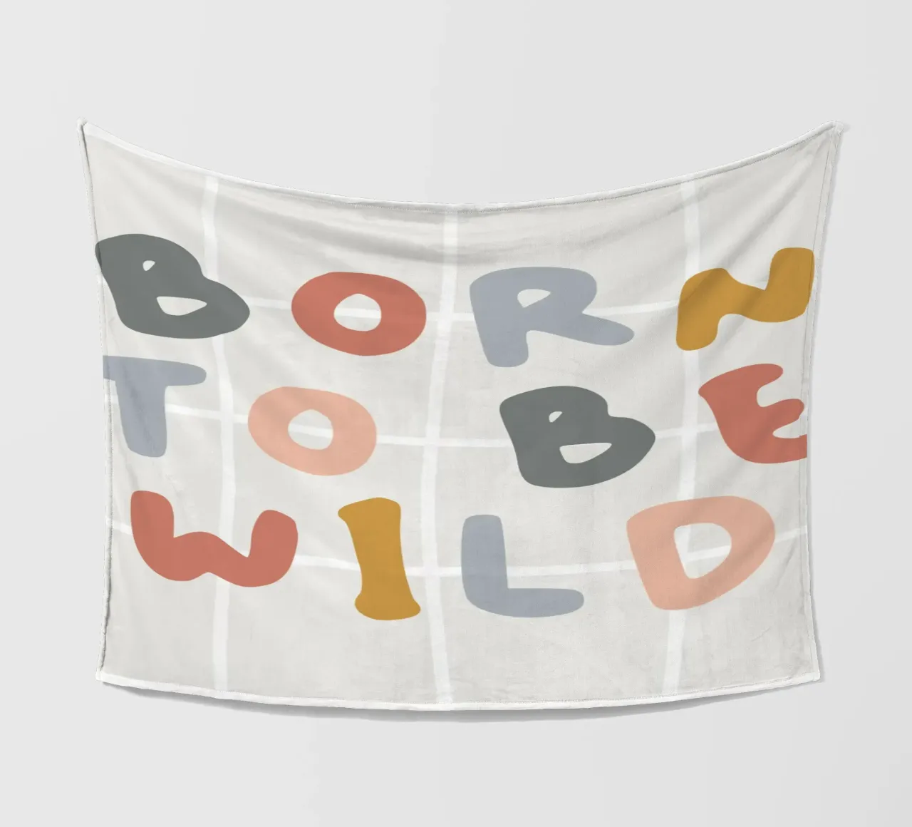 Born to be wild coperta in pile da we line studio - art