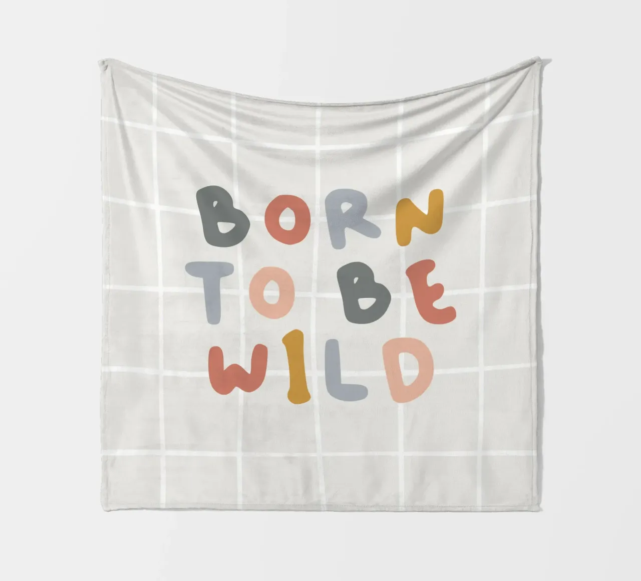 Born to be wild coperta in pile da we line studio - art