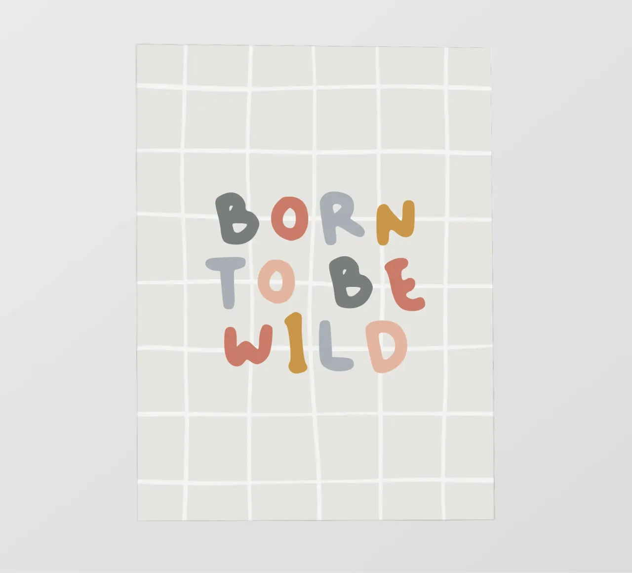 Born to be wild pellicola backlit da we line studio - art