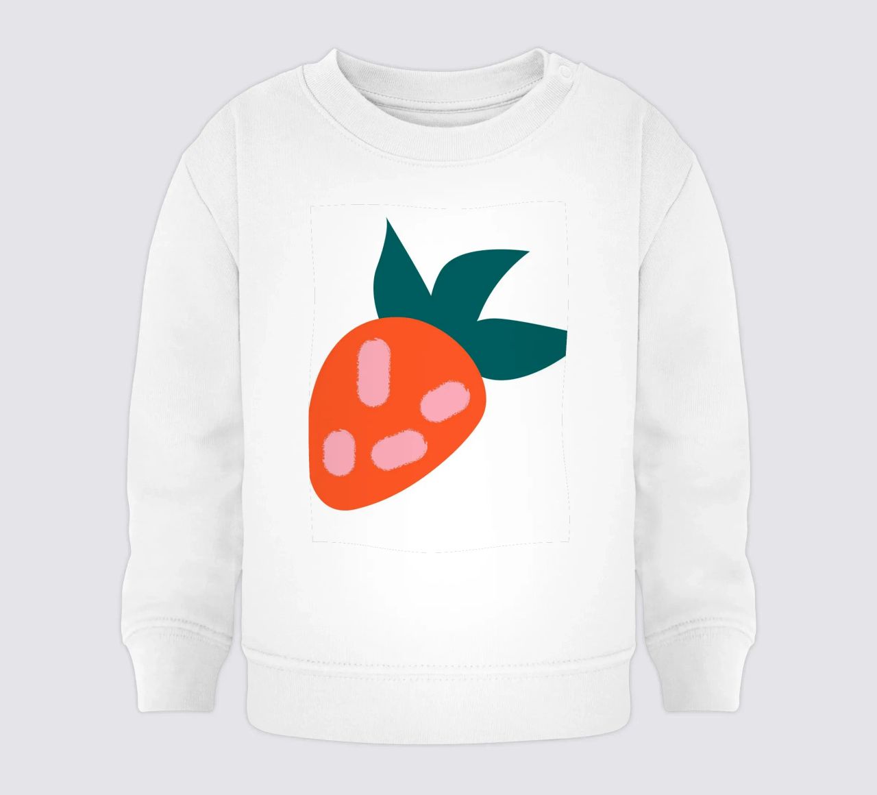 Strawberry felpa neonato da LisaArtes