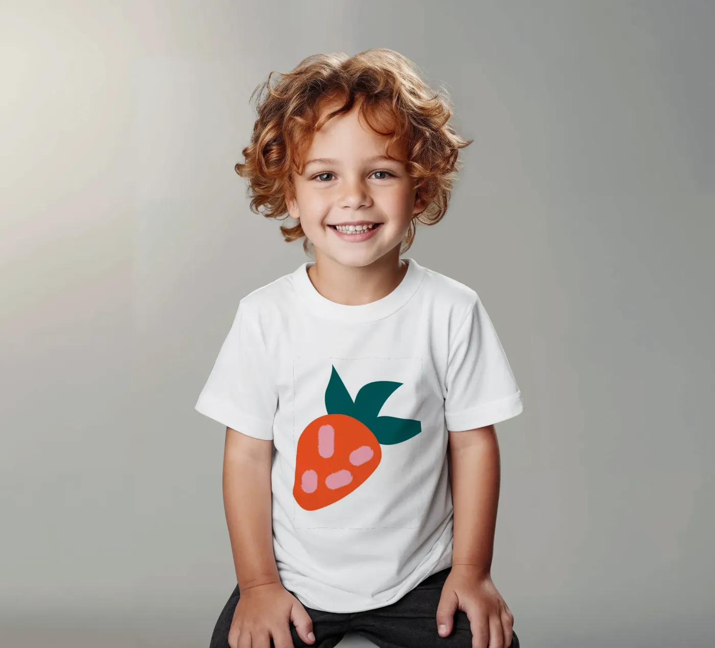 Strawberry t-shirt bambini da LisaArtes