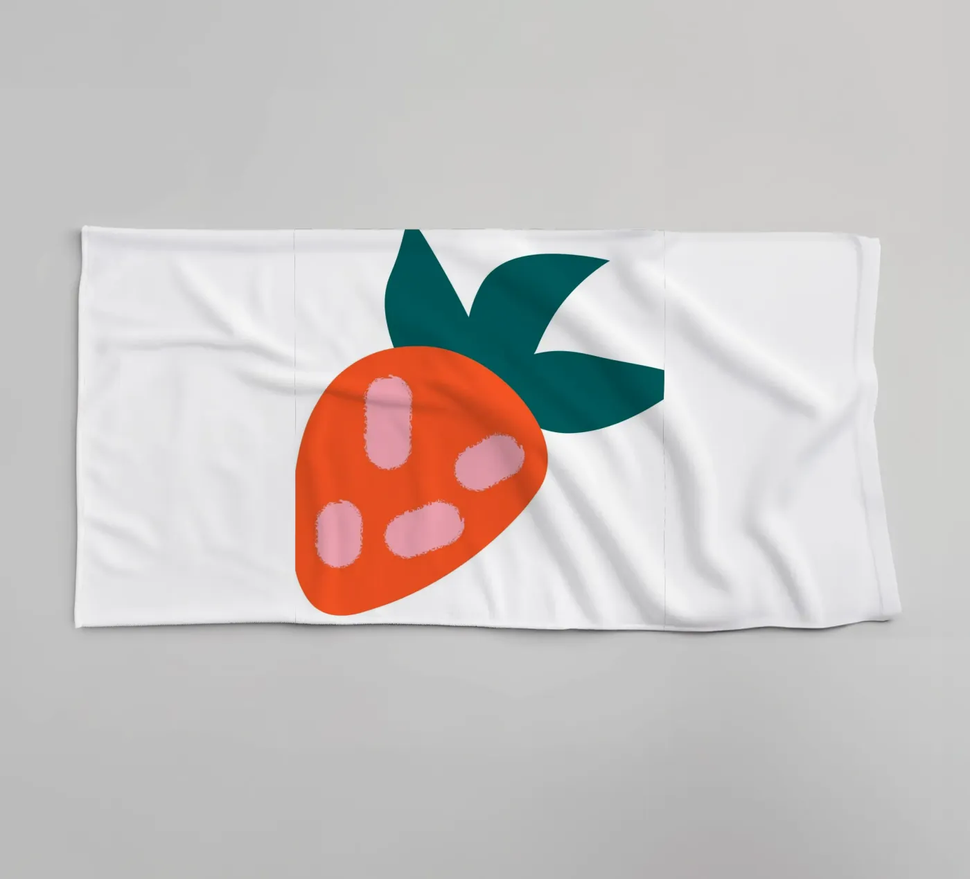Strawberry badhanddoek van LisaArtes