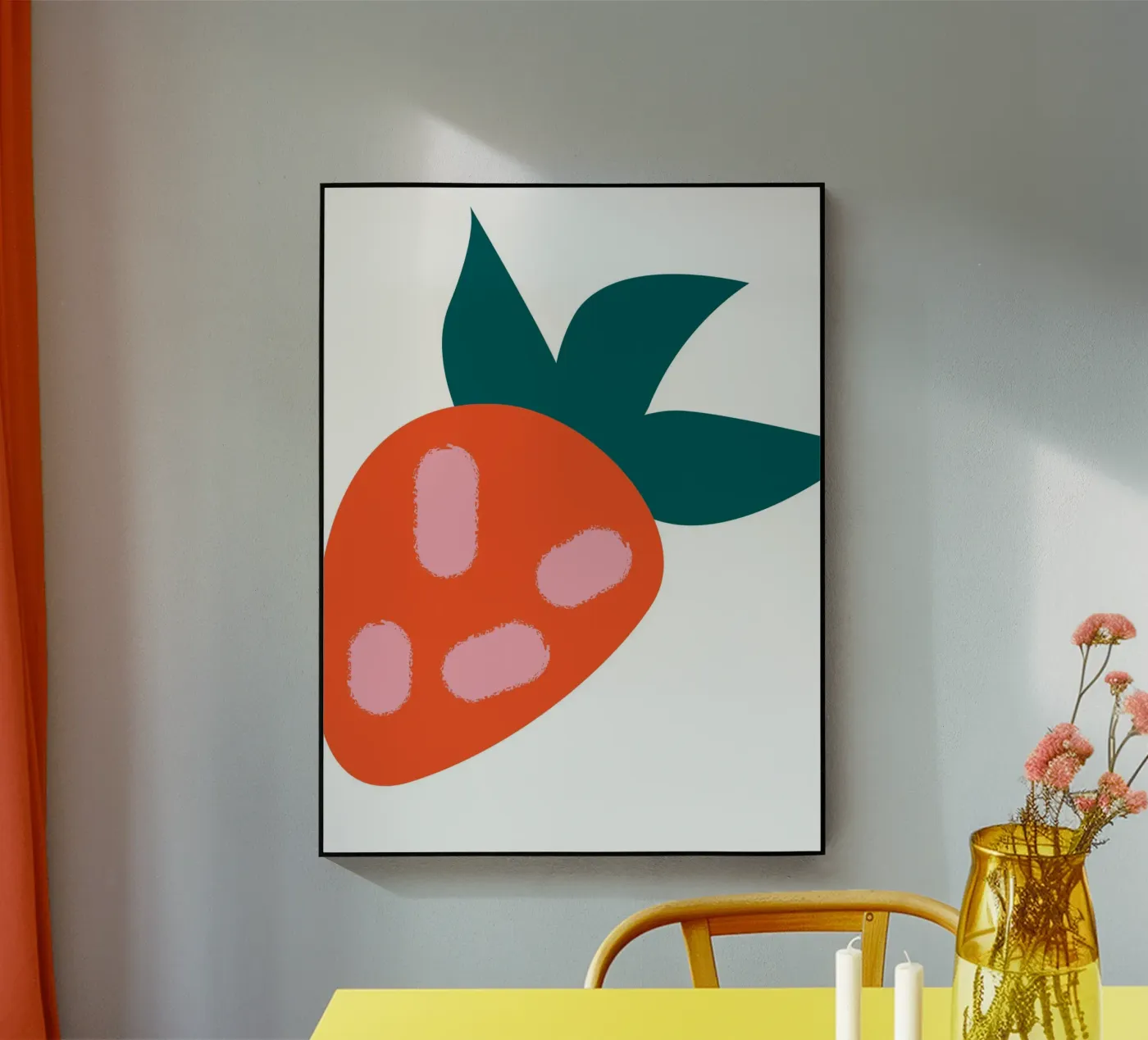 Strawberry plexiglass da LisaArtes