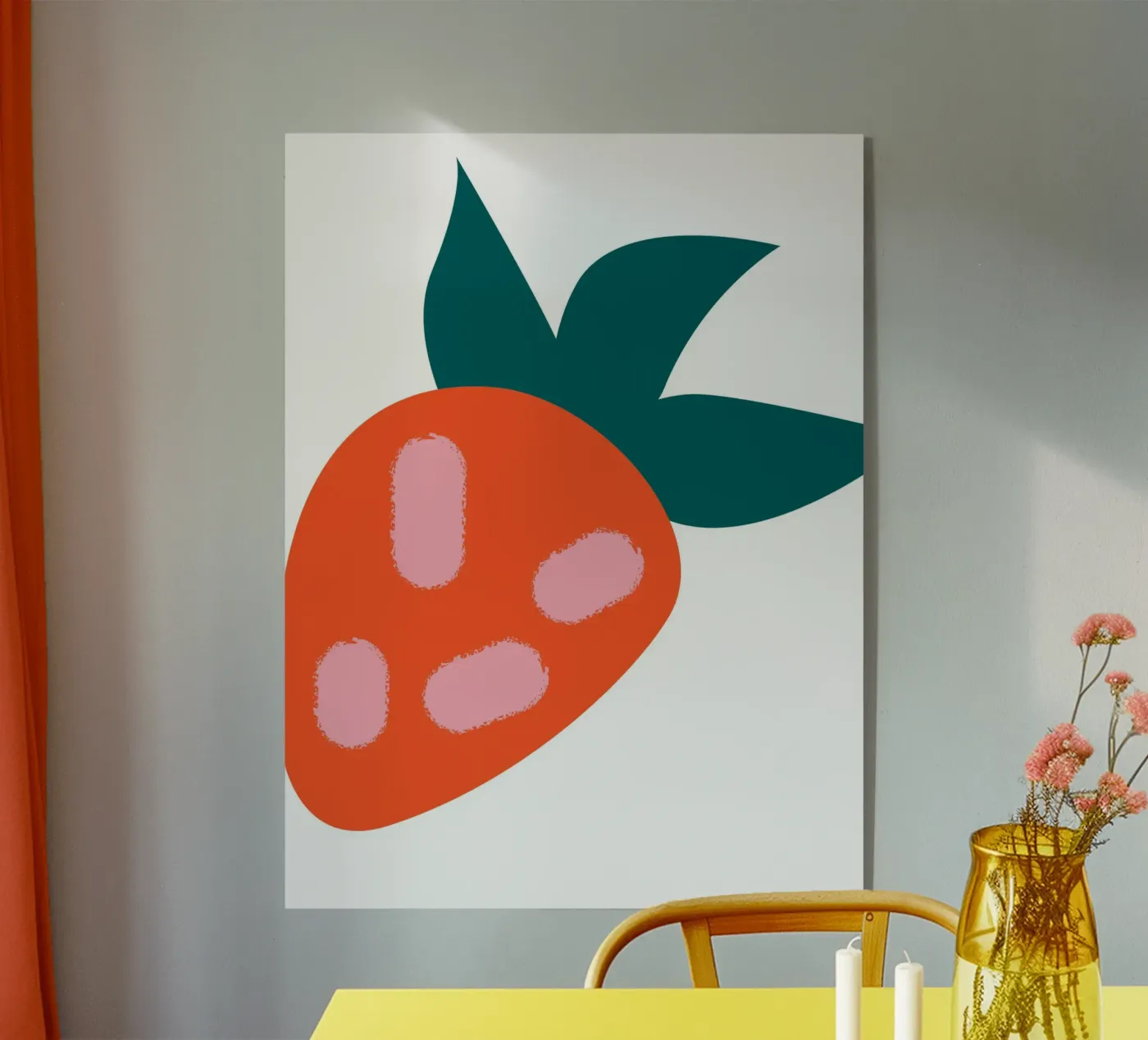 Strawberry plexiglass da LisaArtes