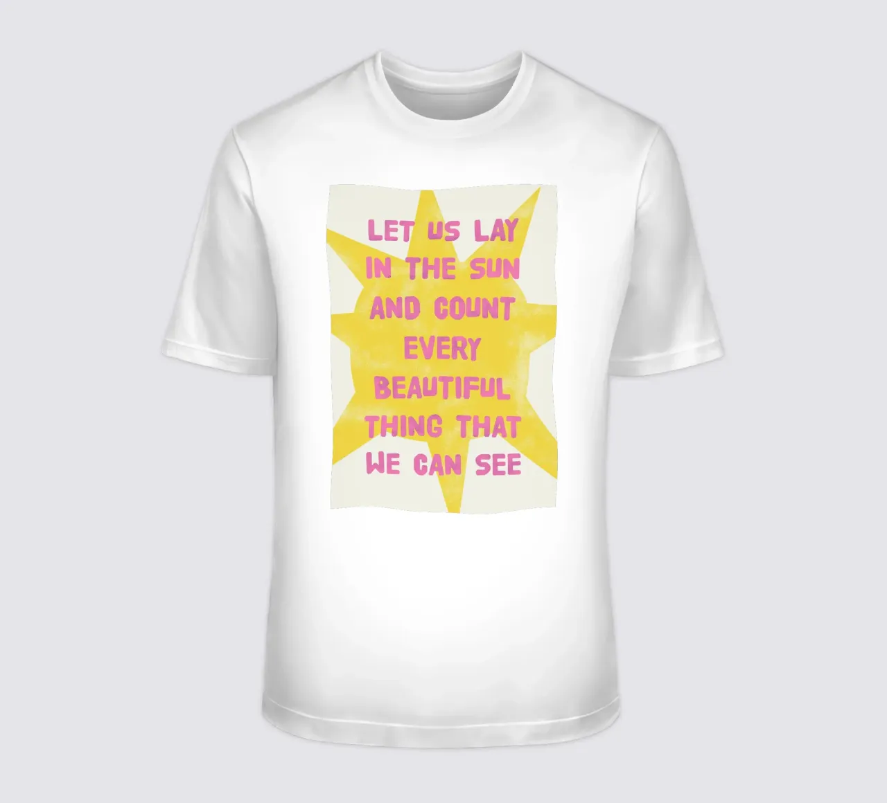Let us lay in the sun t-shirt da thesoulhugclub