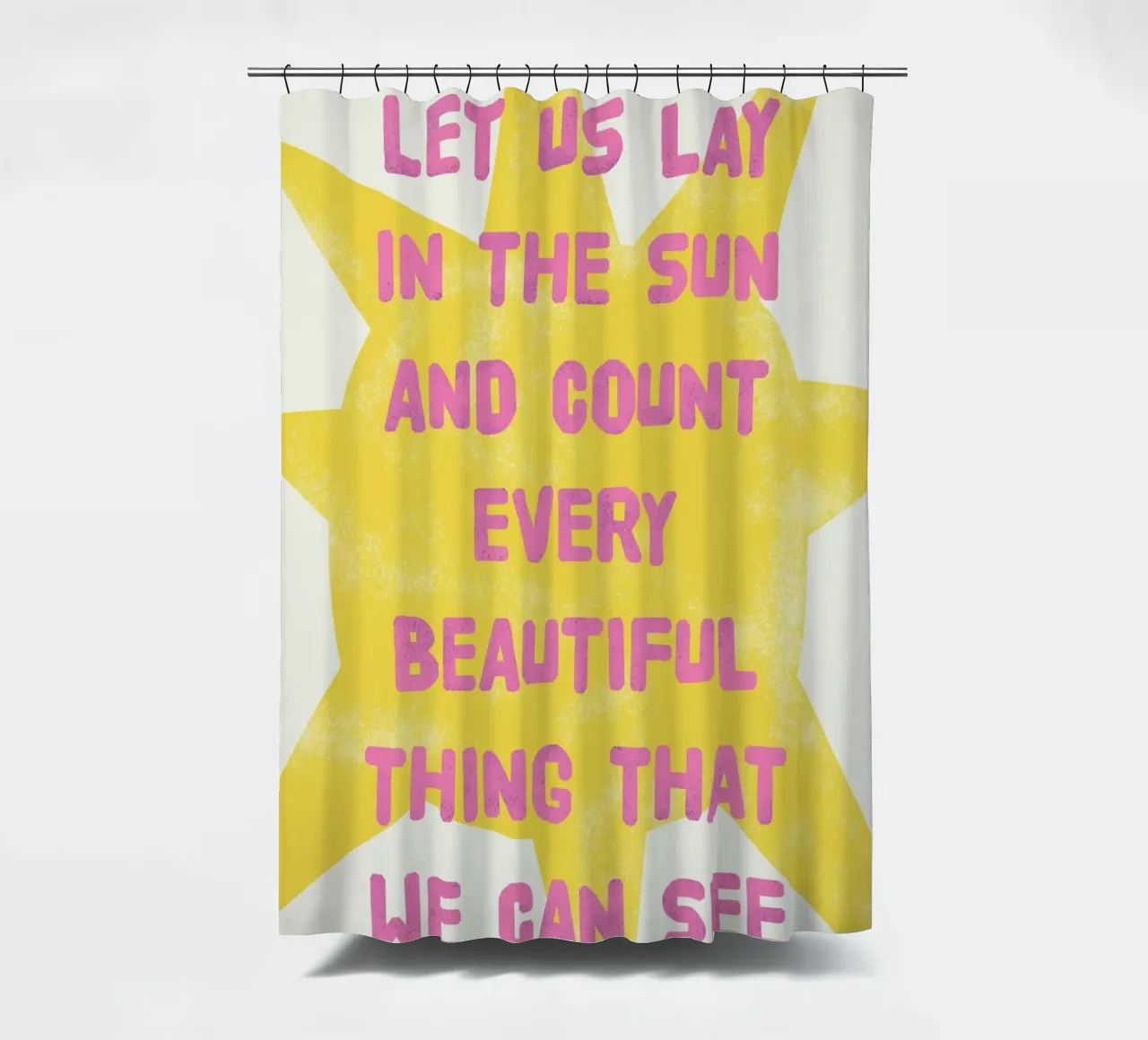 Let us lay in the sun tenda da doccia da thesoulhugclub