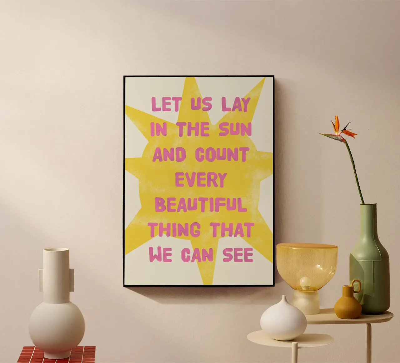 Let us lay in the sun plexiglass da thesoulhugclub