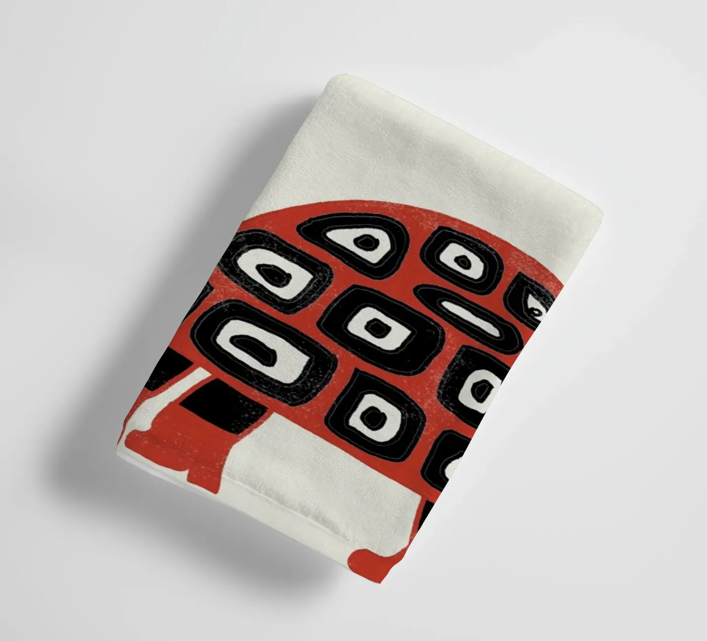 slow down turtle badhanddoek van thesoulhugclub