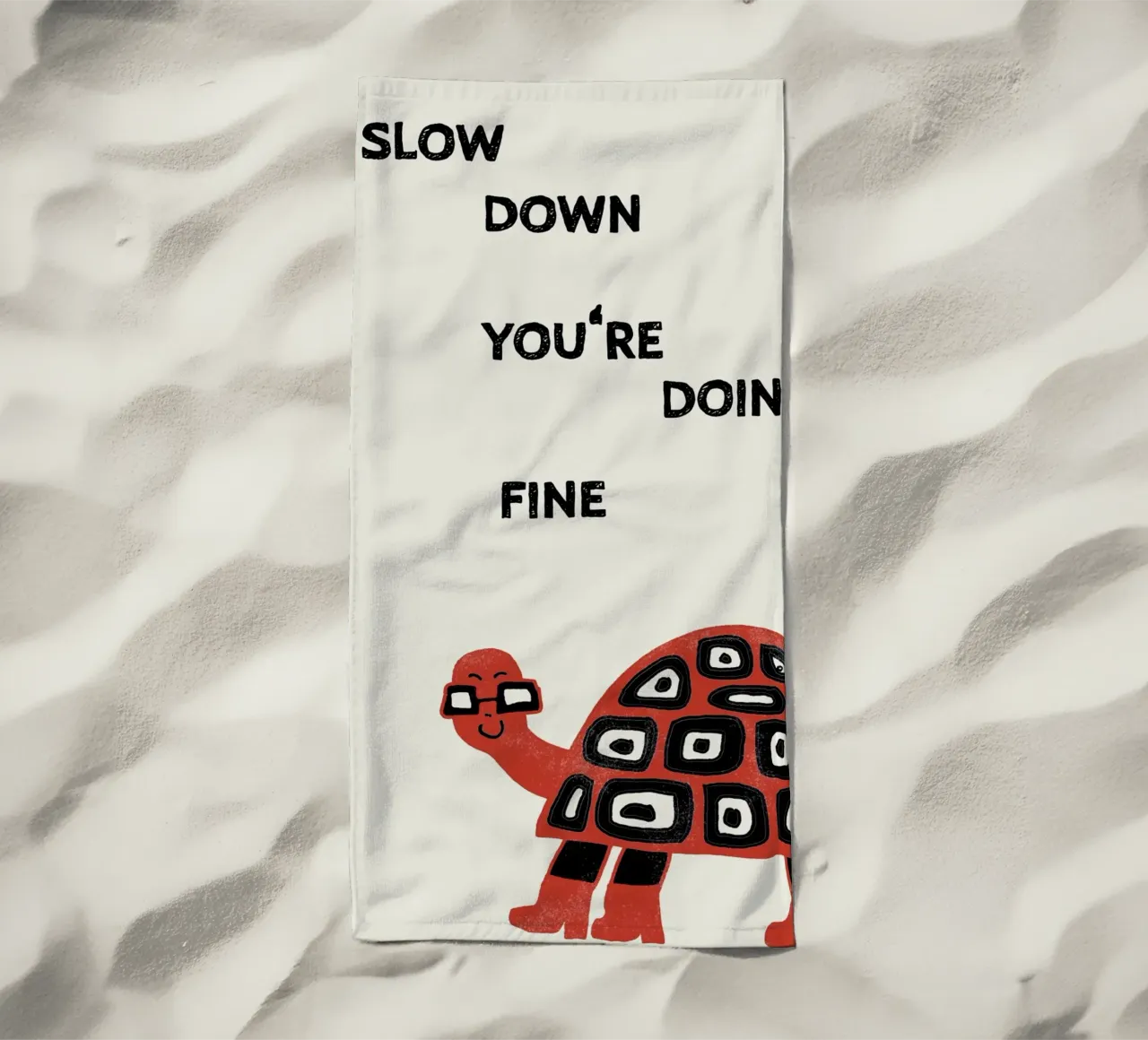 slow down turtle telo mare da thesoulhugclub
