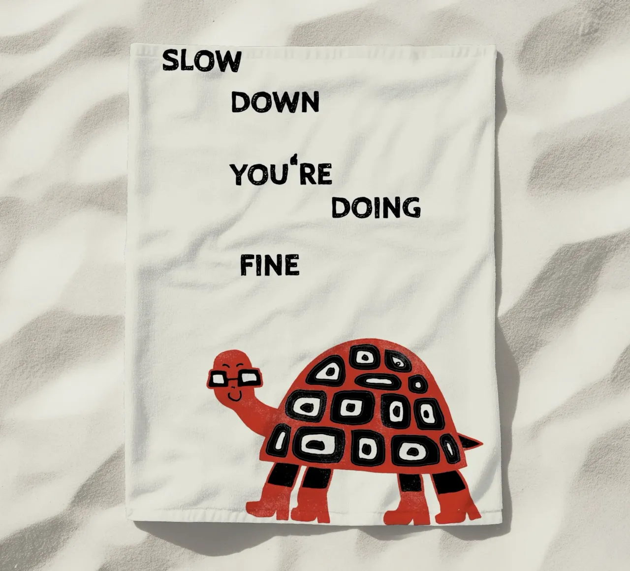 slow down turtle telo mare da thesoulhugclub