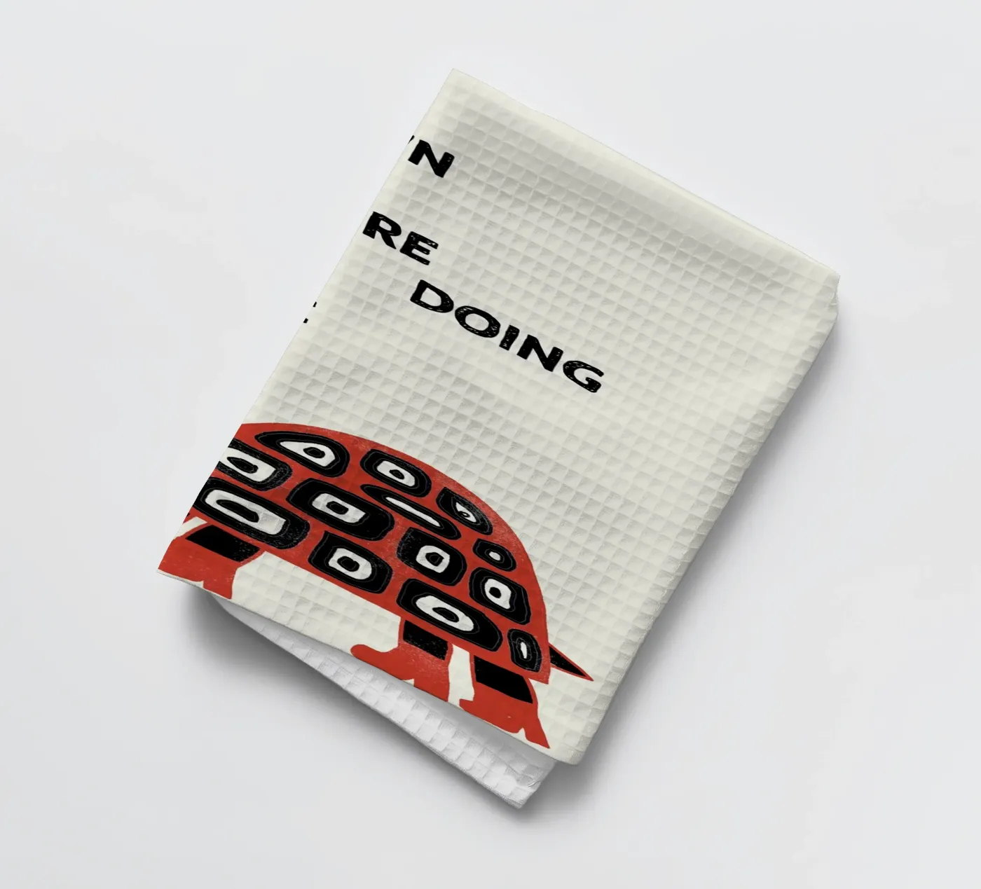 slow down turtle Geschirrtuch von thesoulhugclub