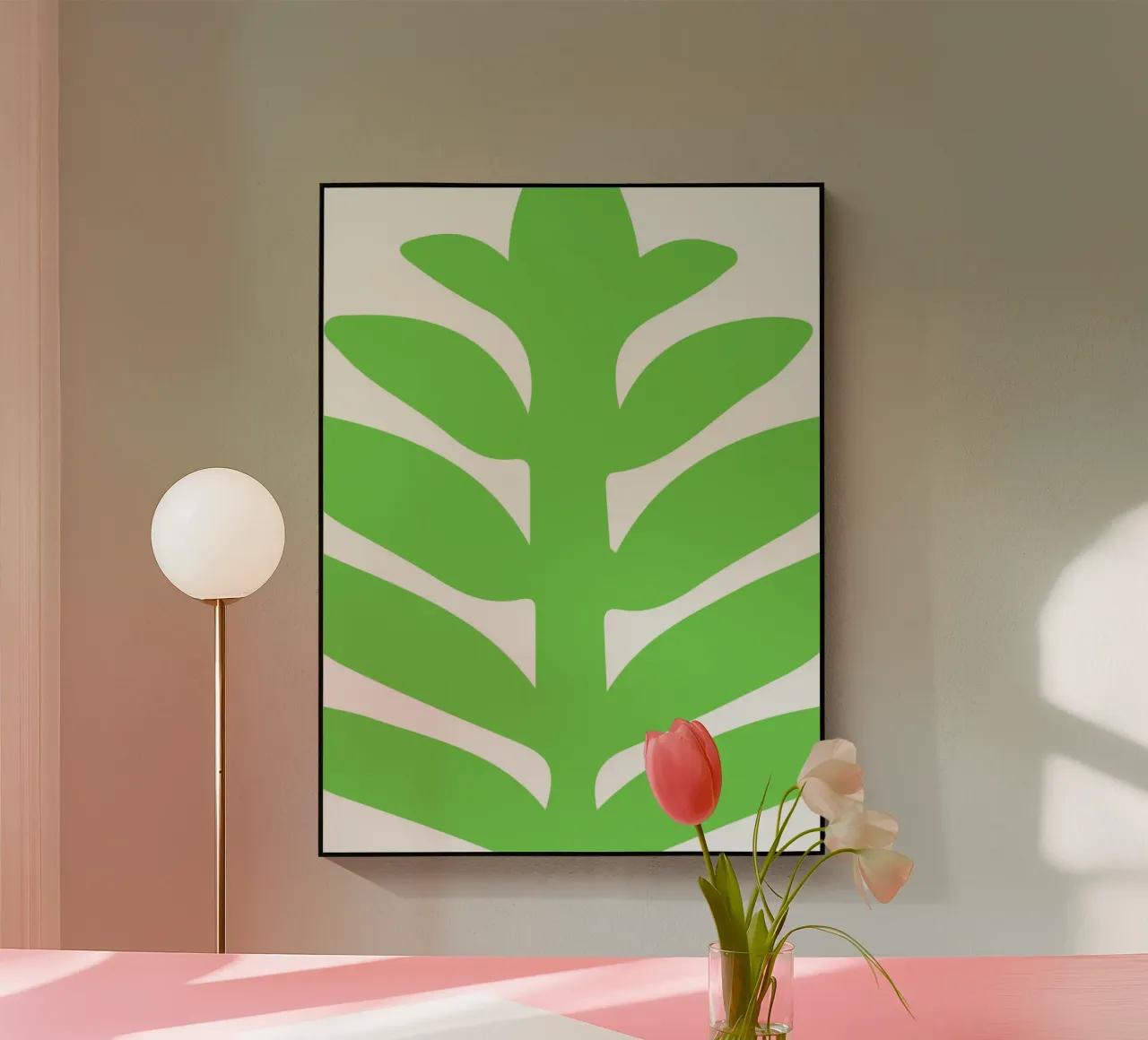 Leafy plant plexiglass da LisaArtes