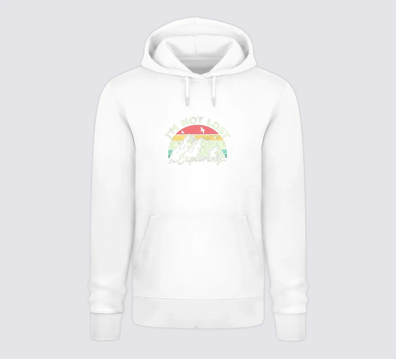 I'm not lost, I'm exploring. Hoodie von edsonramosart