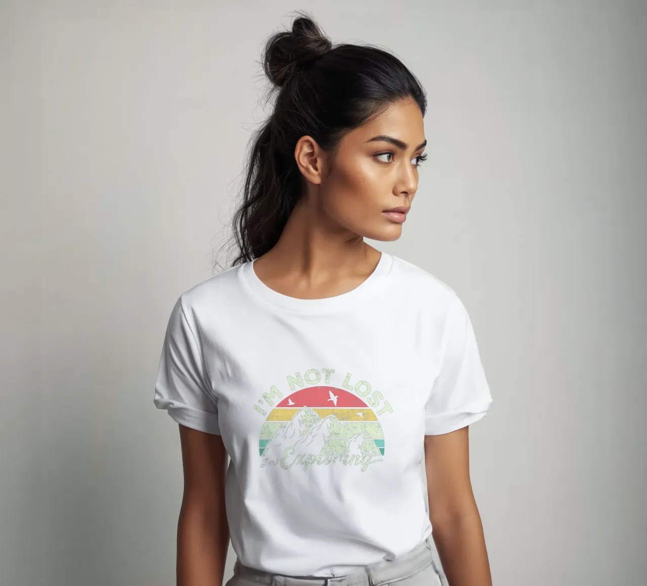 I'm not lost, I'm exploring. T-Shirt von edsonramosart
