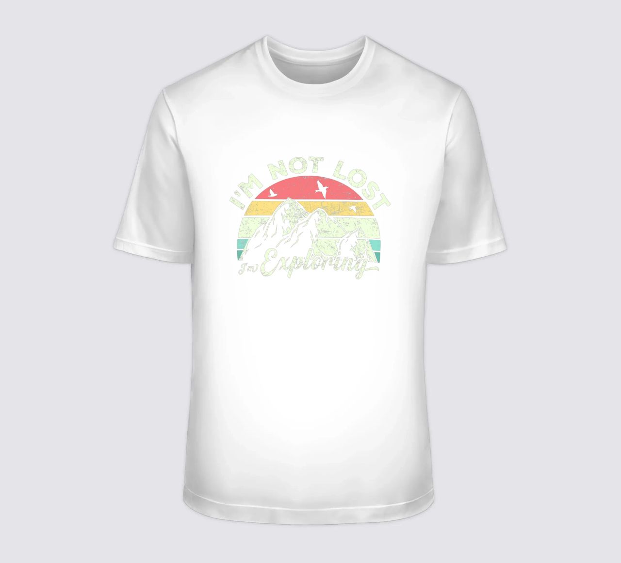 I'm not lost, I'm exploring. t-shirt da edsonramosart