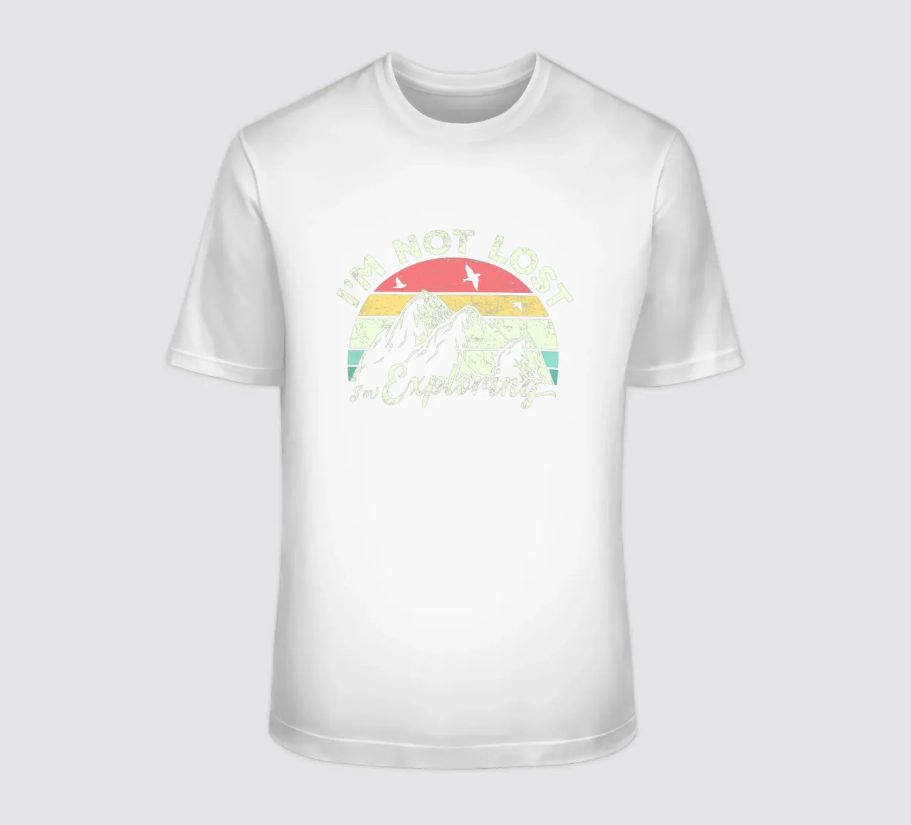 I'm not lost, I'm exploring. t-shirt da edsonramosart