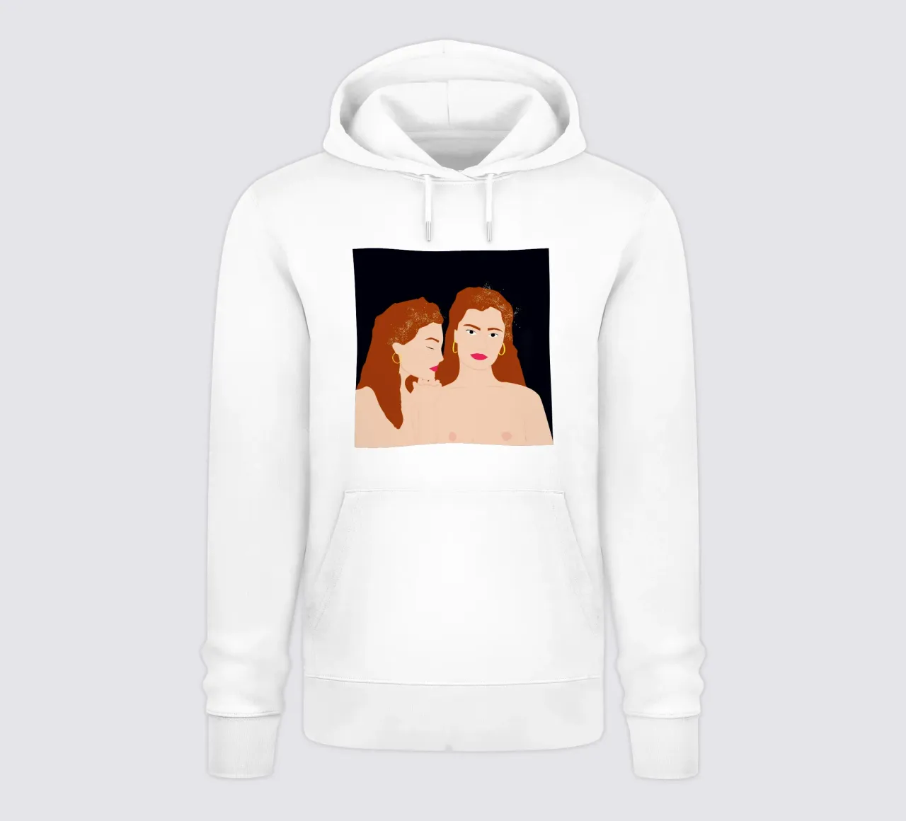 Love Yourself felpa con cappuccio da Céleste Wallaert