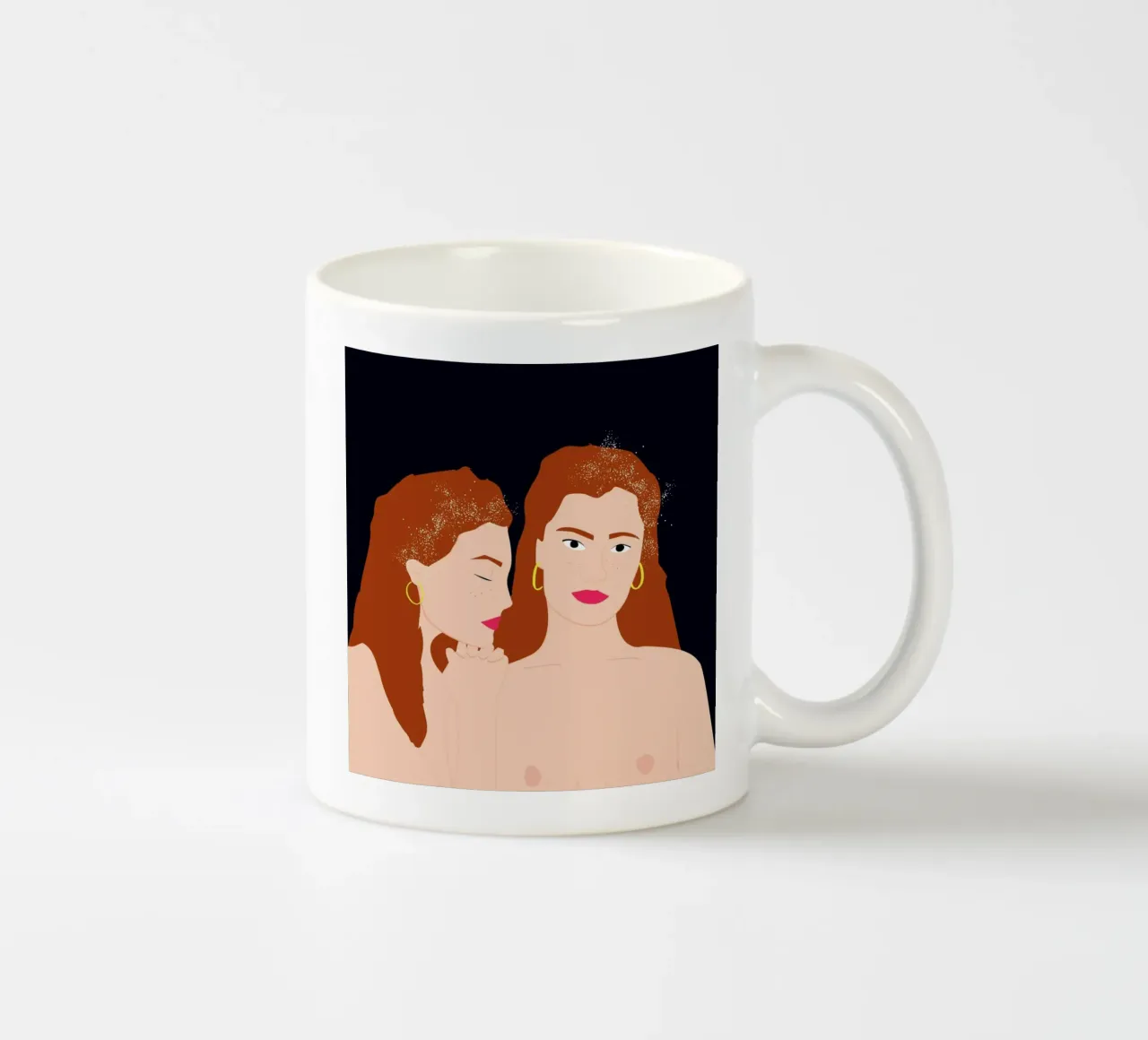 Love Yourself tazza in ceramica da Céleste Wallaert