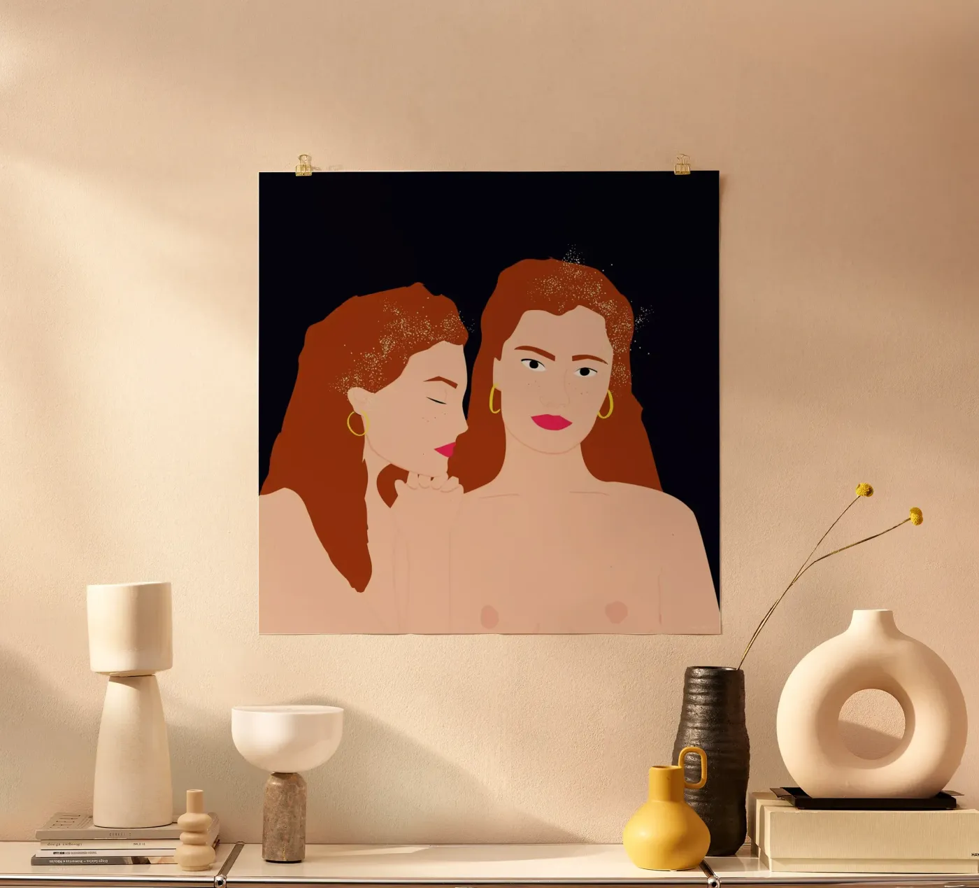 Love Yourself poster van Céleste Wallaert