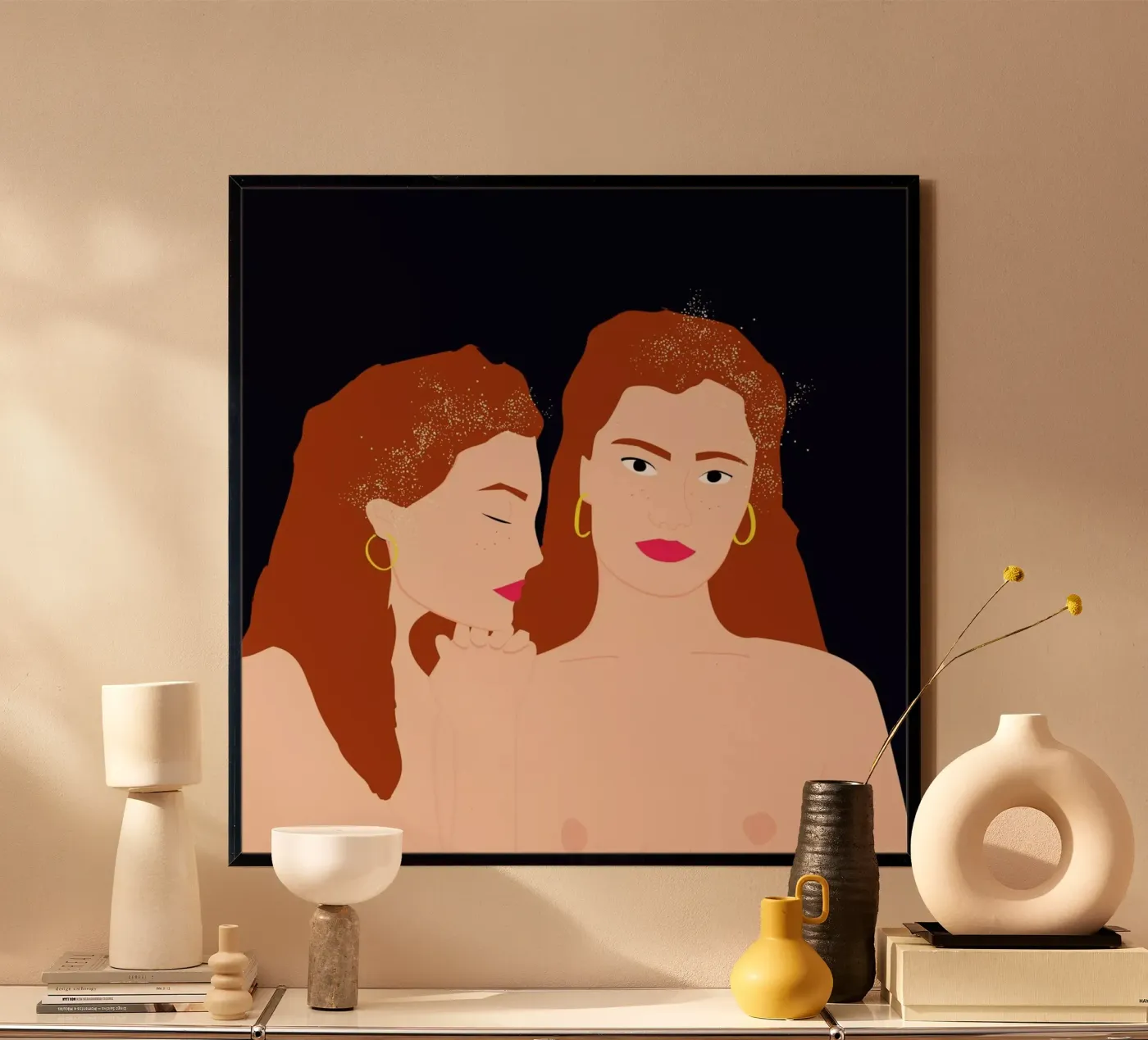 Love Yourself poster van Céleste Wallaert