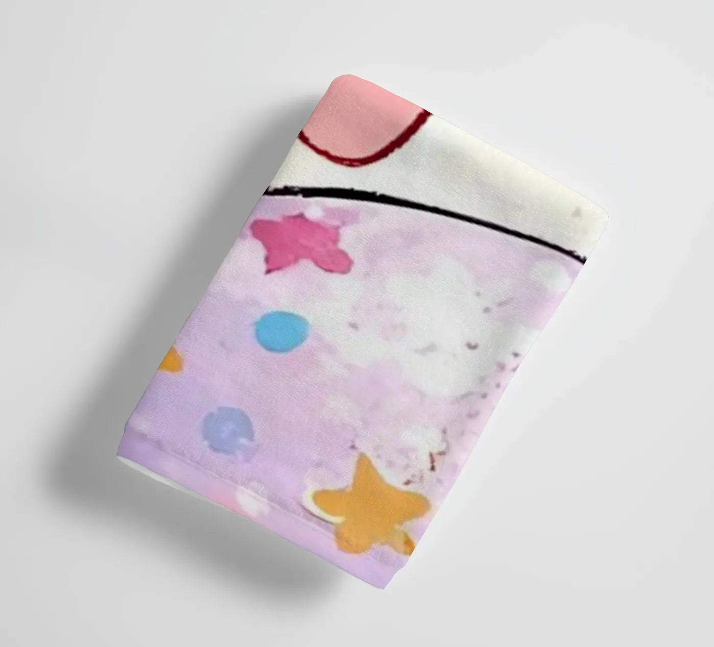 Easter Egg Cute Cat towel by LM2Kone