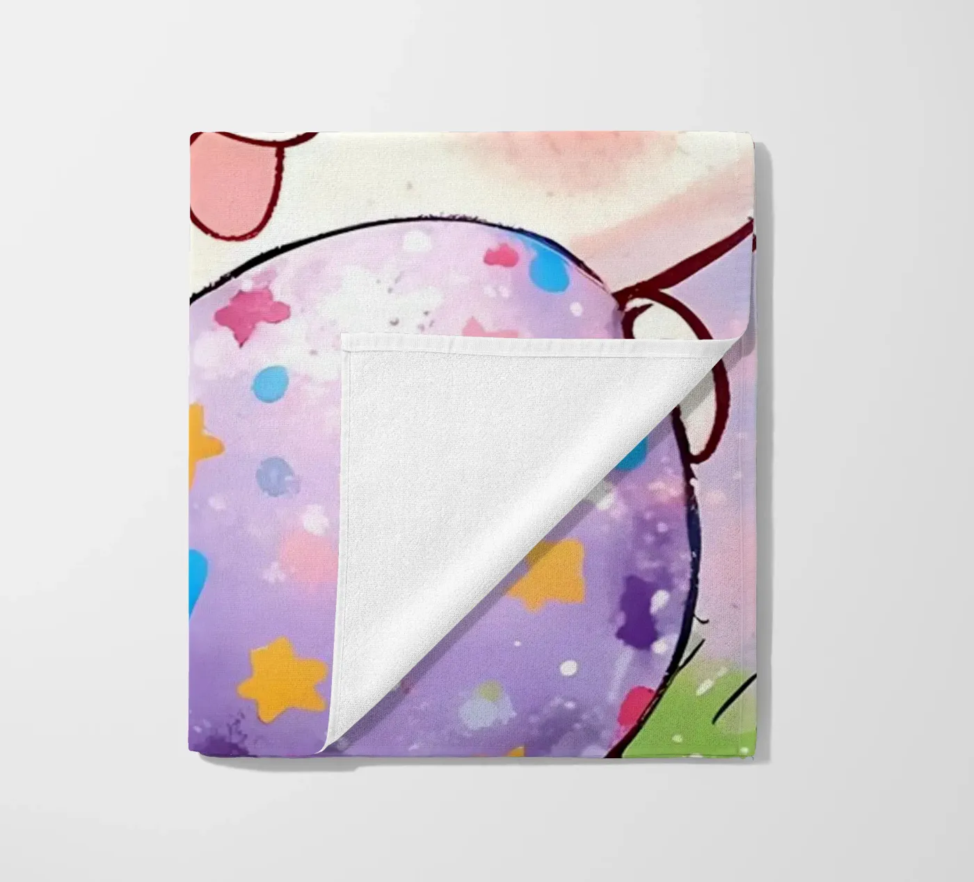 Uovo di Pasqua gatto carino telo mare da LM2Kone