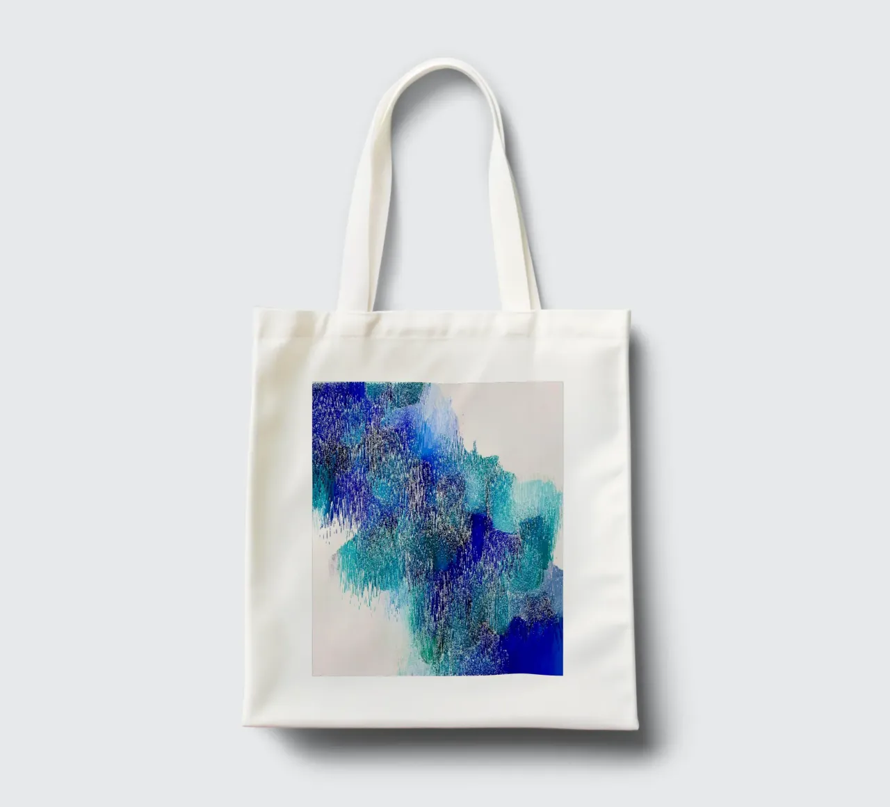 Pixel art abstrait tote bag de Katja Stehle Design