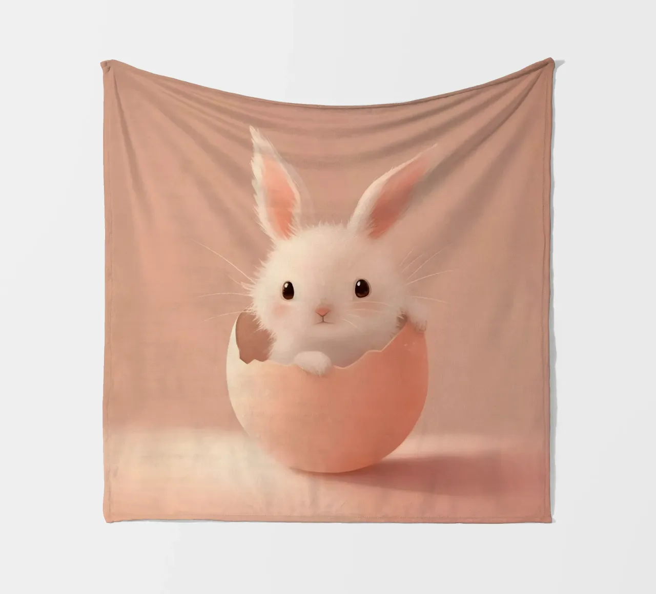 Happy Easter No 36 coperta in pile da treechild