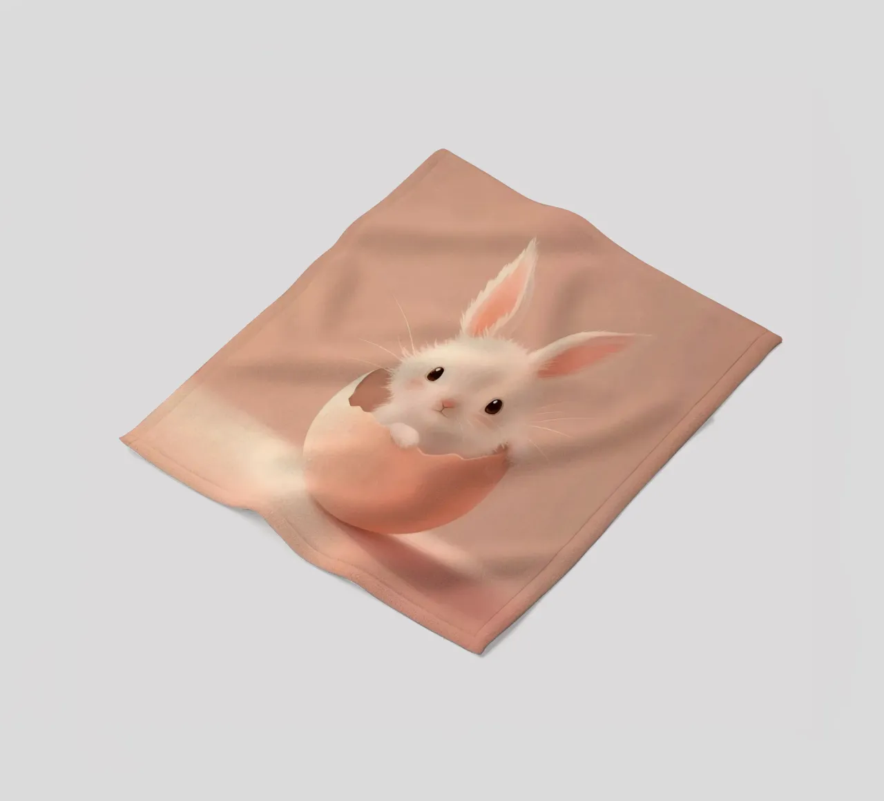 Happy Easter No 36 coperta in pile da treechild