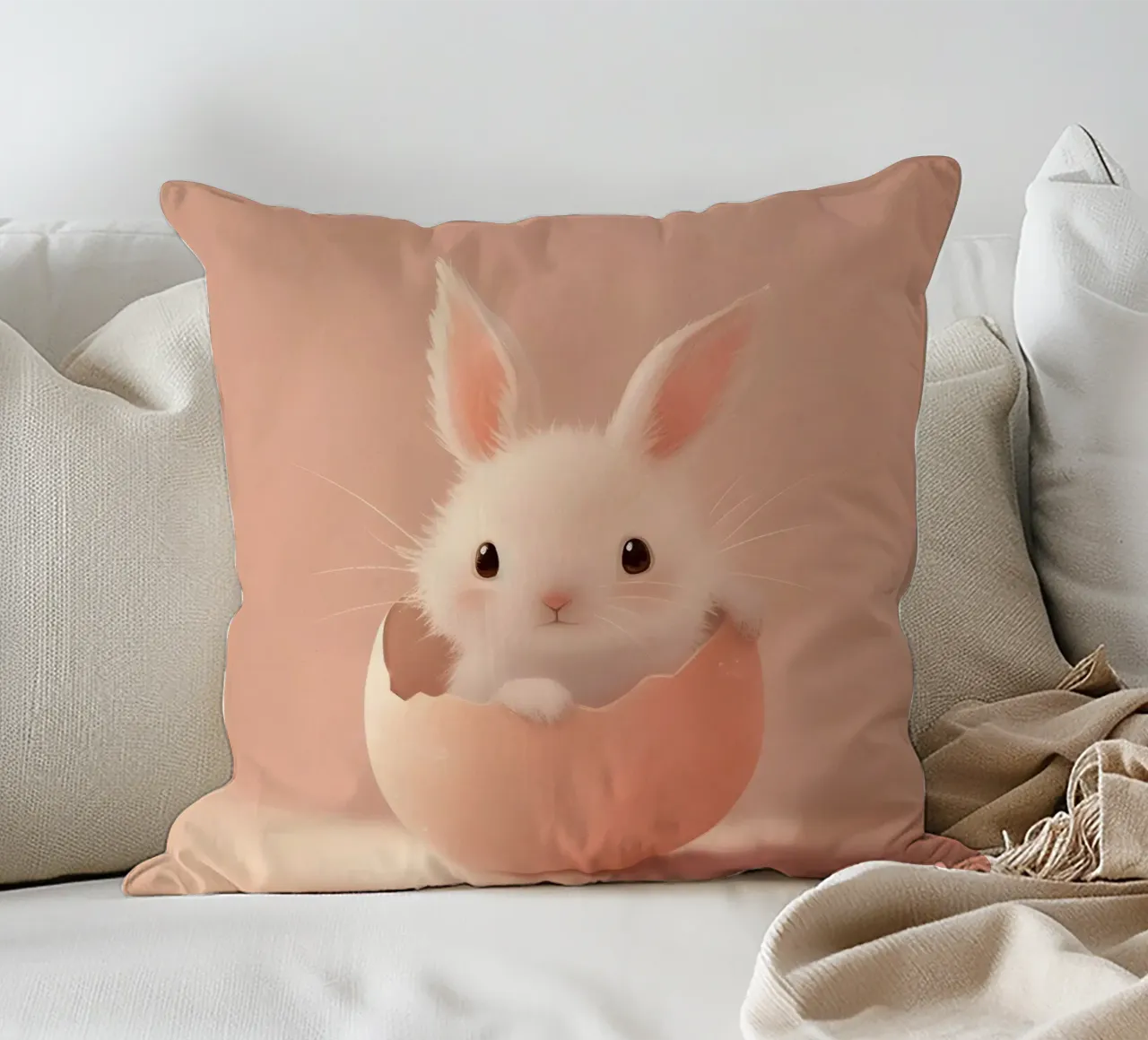 Happy Easter No 36 cuscino da treechild