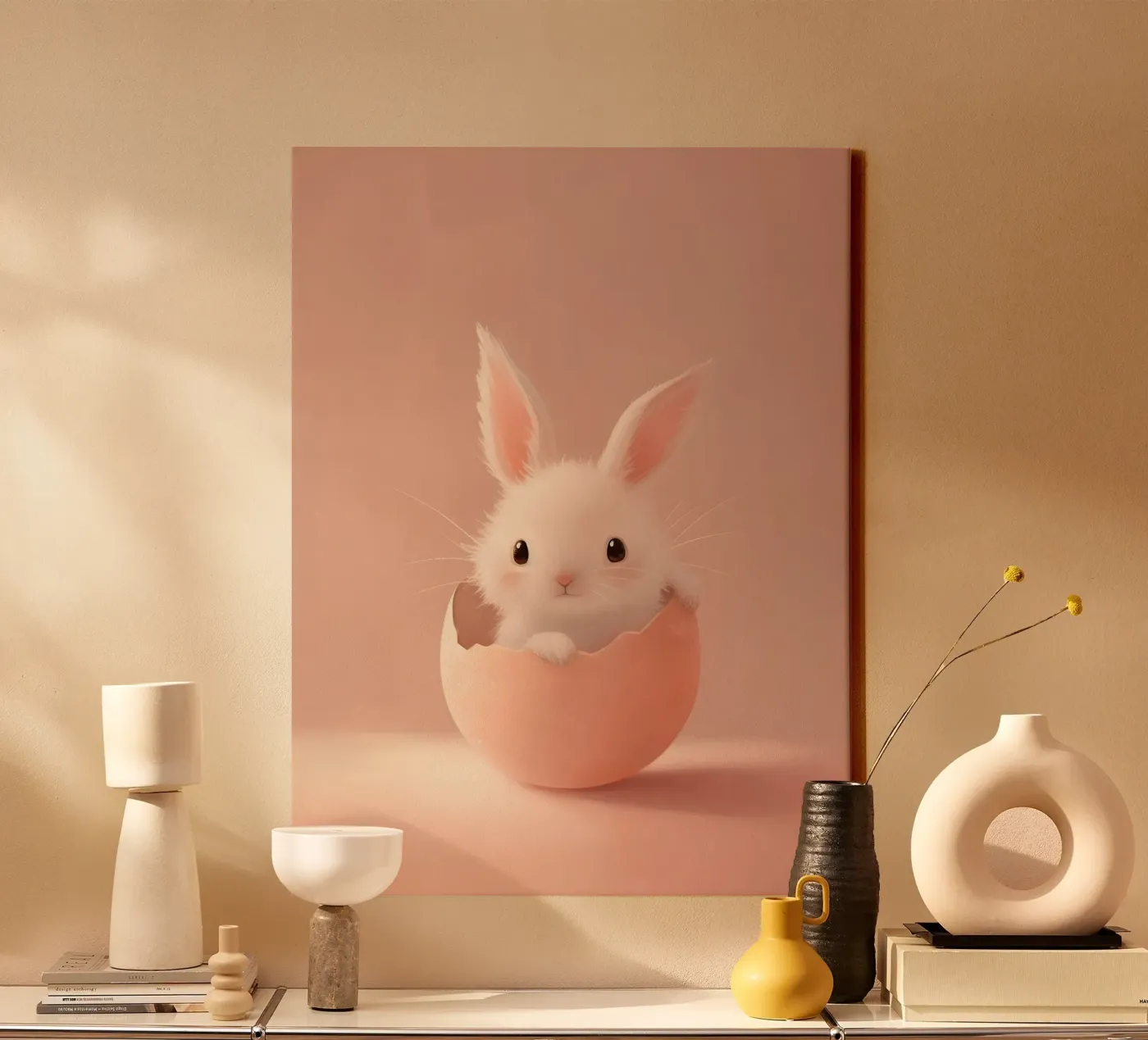 Happy Easter No 36 canvas by treechild