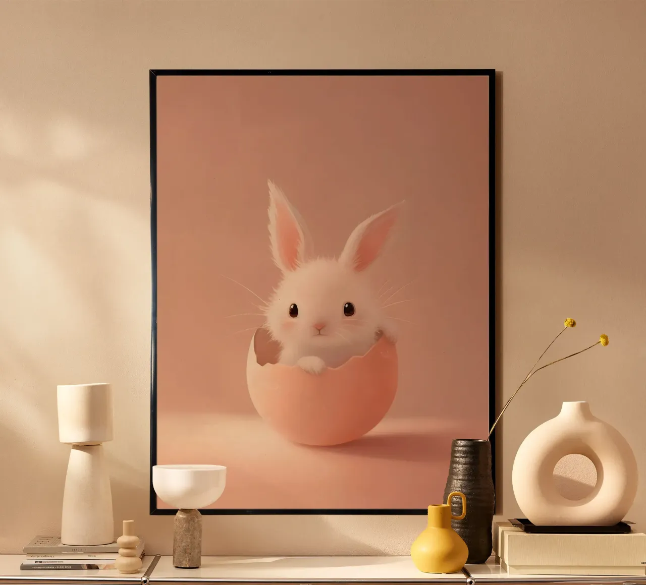 Happy Easter No 36 carta hahnemühle da treechild