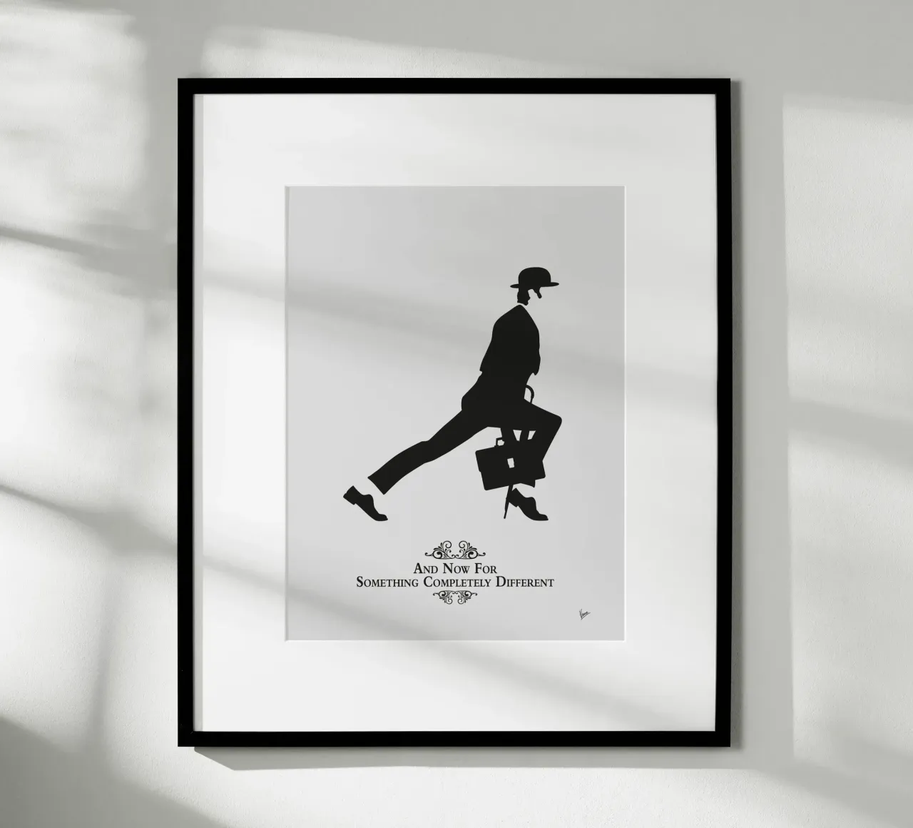 N03 The Ministry of Silly Walks carta hahnemühle da Silly Art