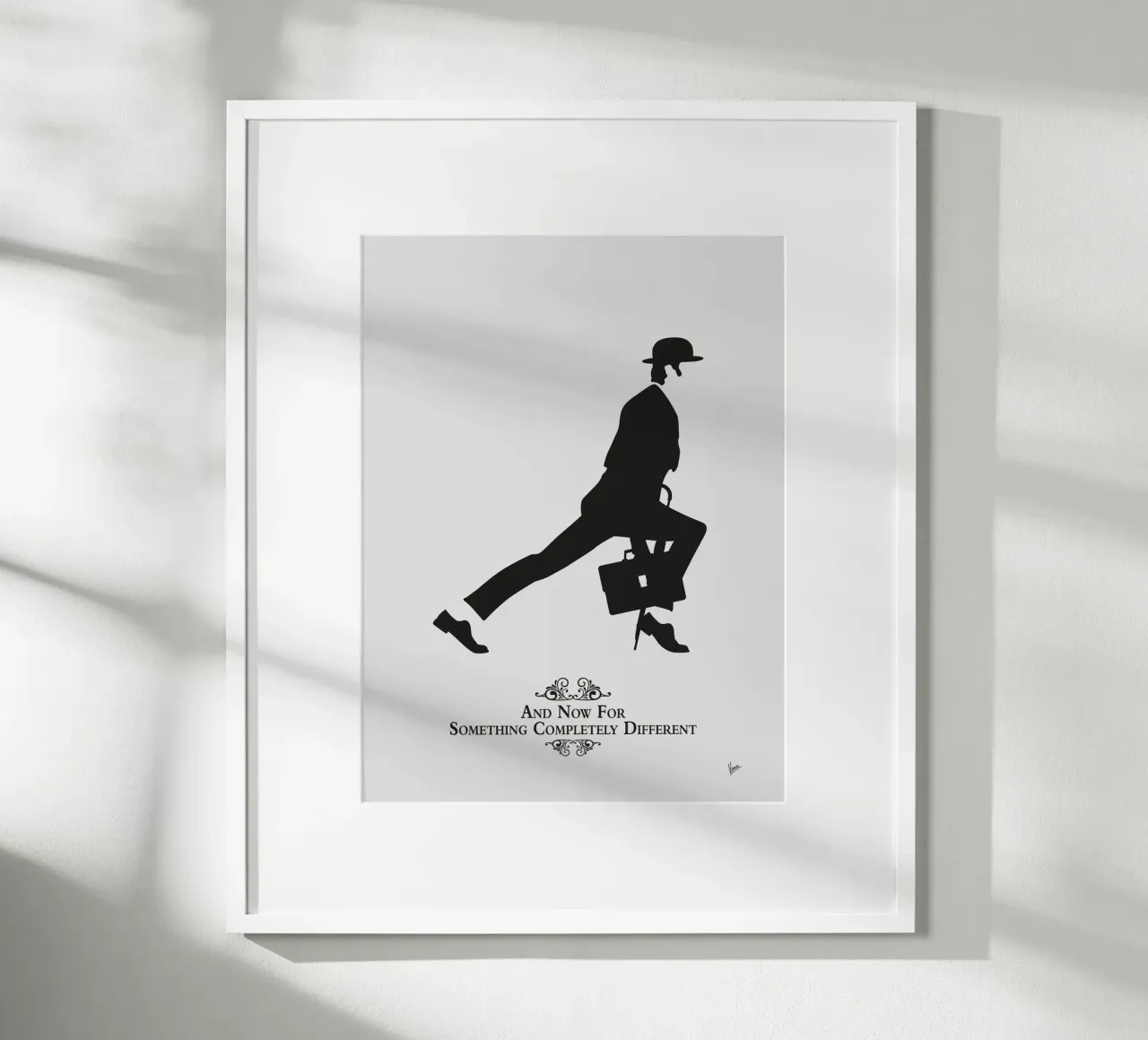 N03 The Ministry of Silly Walks carta hahnemühle da Silly Art