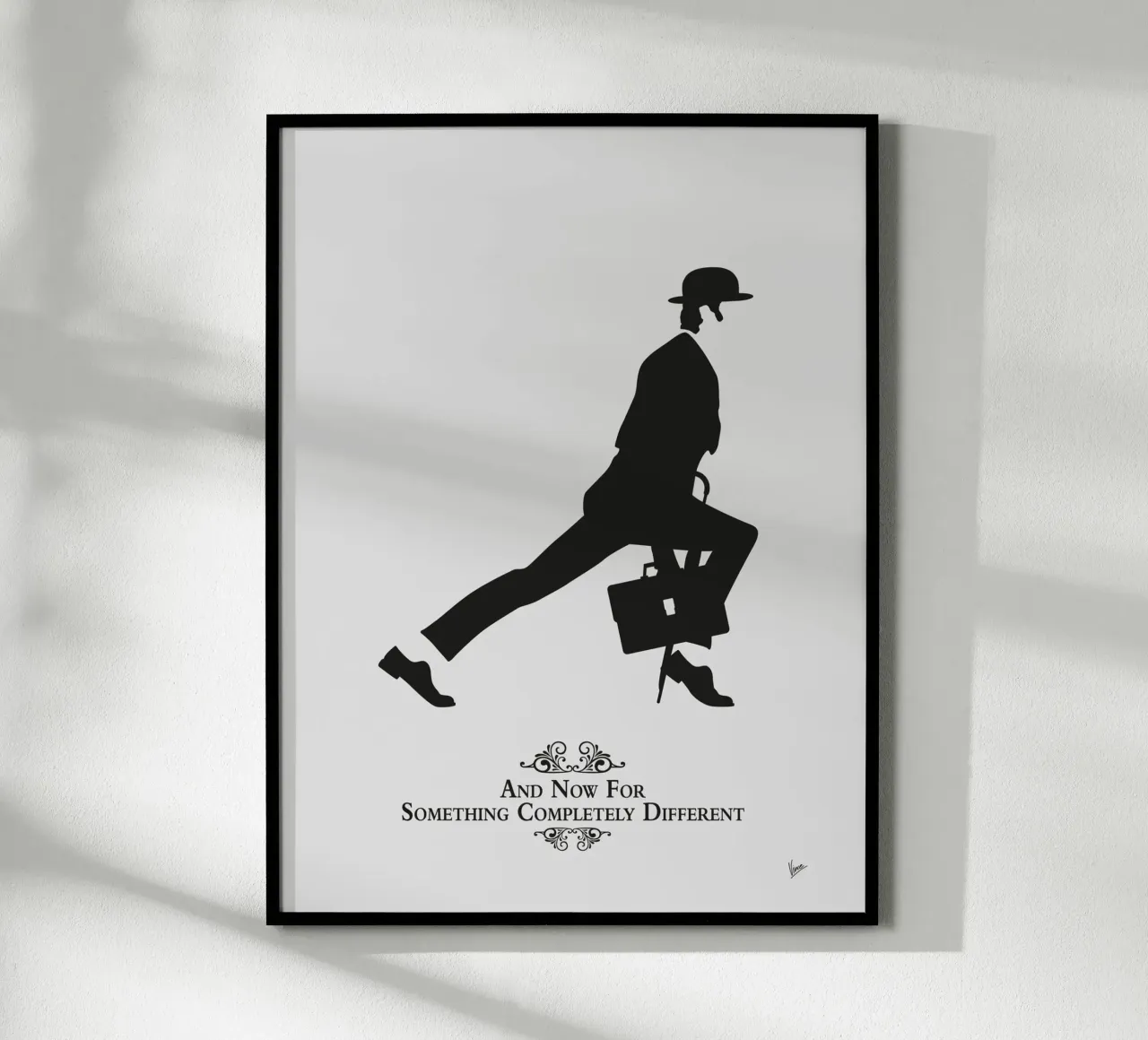 N03 The Ministry of Silly Walks carta hahnemühle da Silly Art