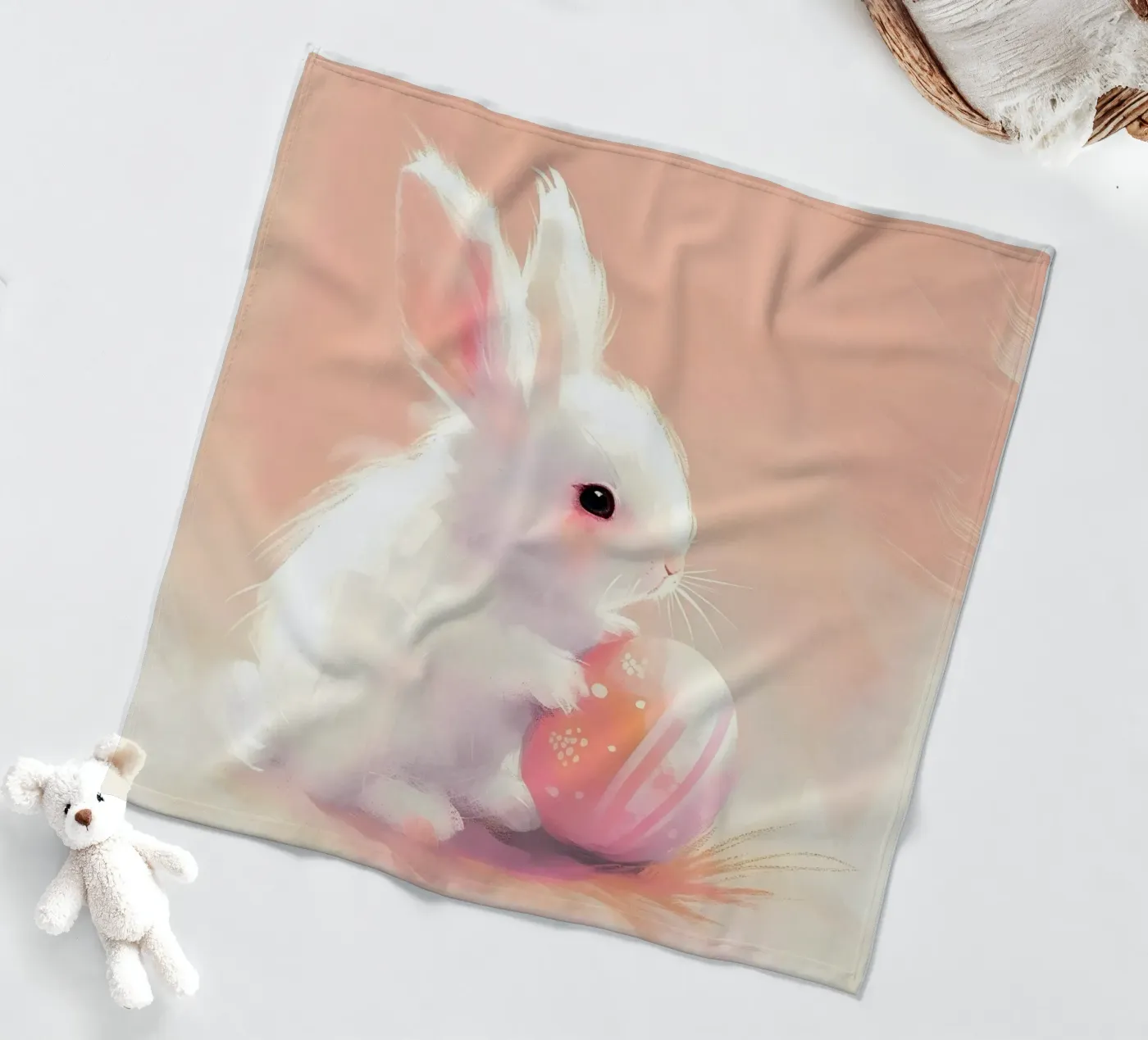 Happy Easter No 37 Fleecedecke von treechild