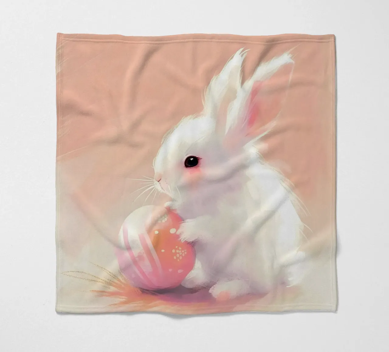 Happy Easter No 37 coperta in pile da treechild