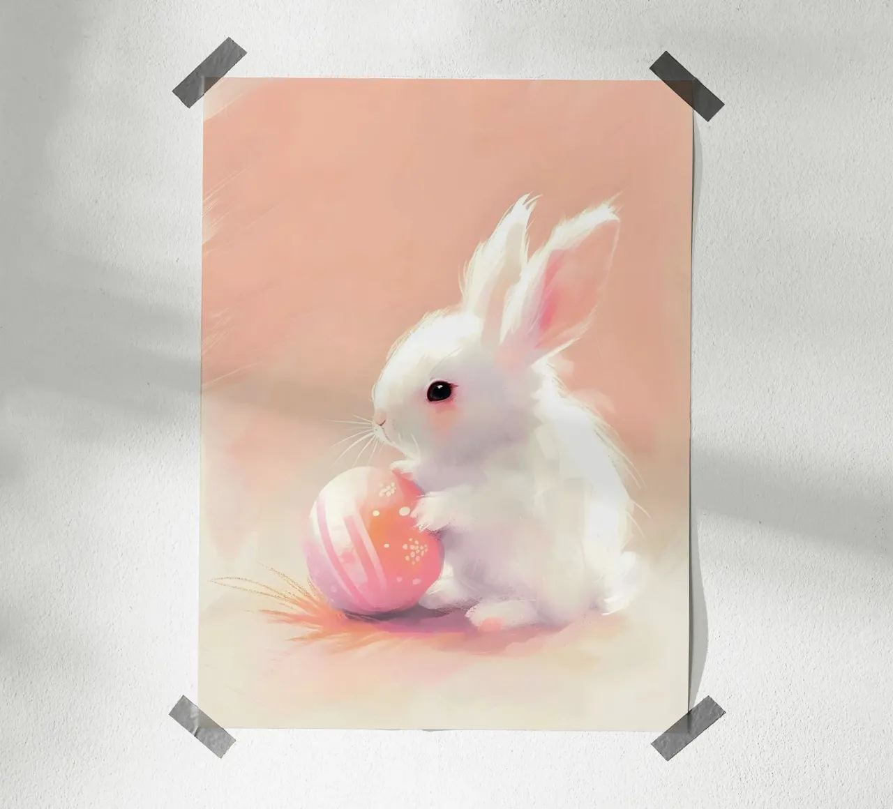 Happy Easter No 37 carta hahnemühle da treechild