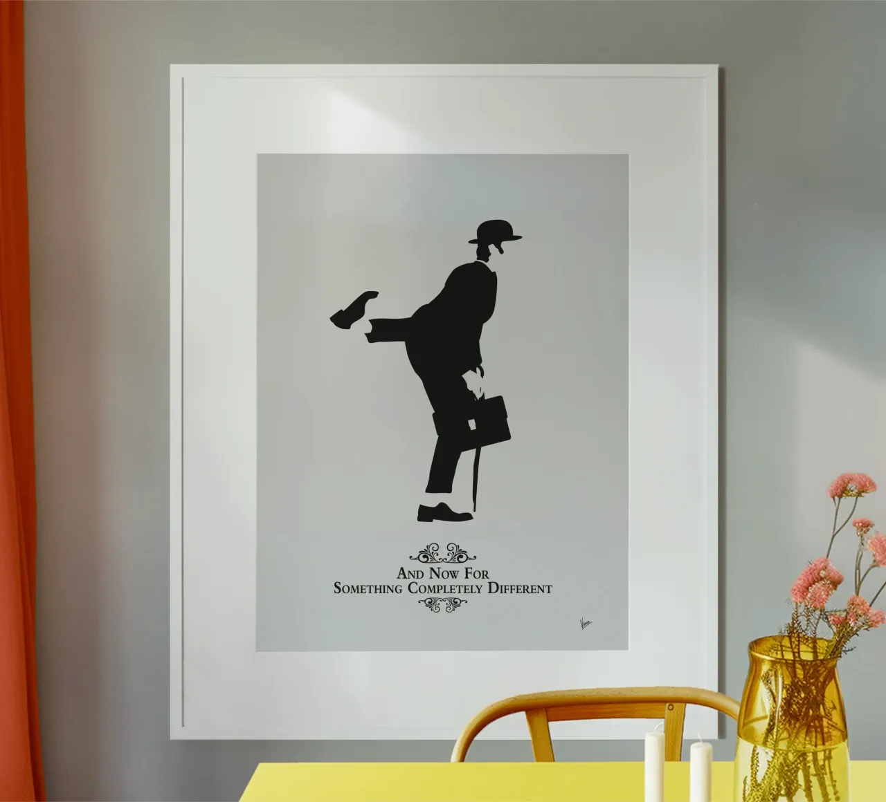 N05 The Ministry of Silly Walks poster da Silly Art