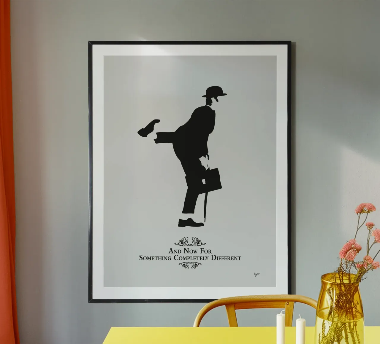 N05 The Ministry of Silly Walks poster da Silly Art