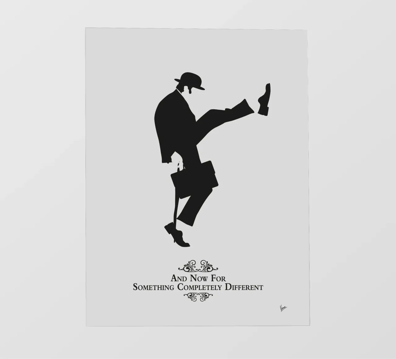 N01 The Ministry of Silly Walks telo in pvc da Silly Art